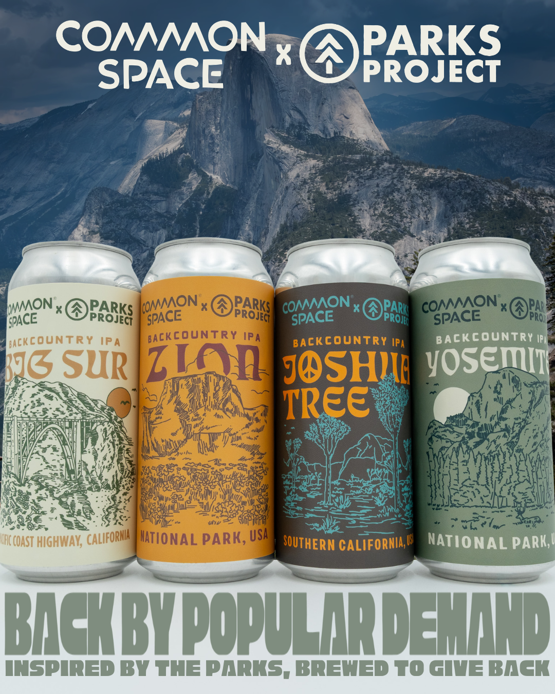 Parks Project x Common Space Brewery Launch Party!