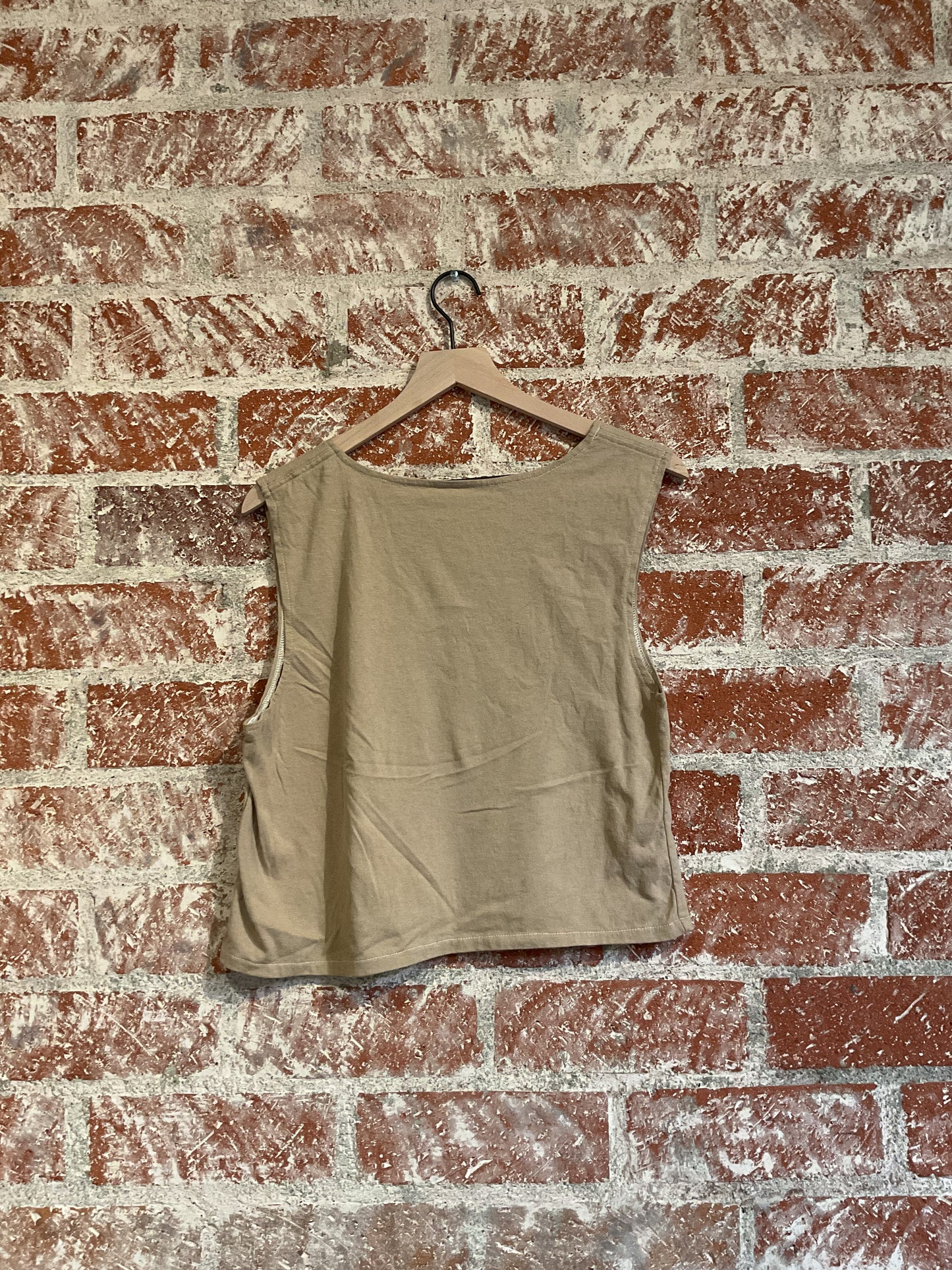 Remade: Recut Tank: Alaska Embroidered