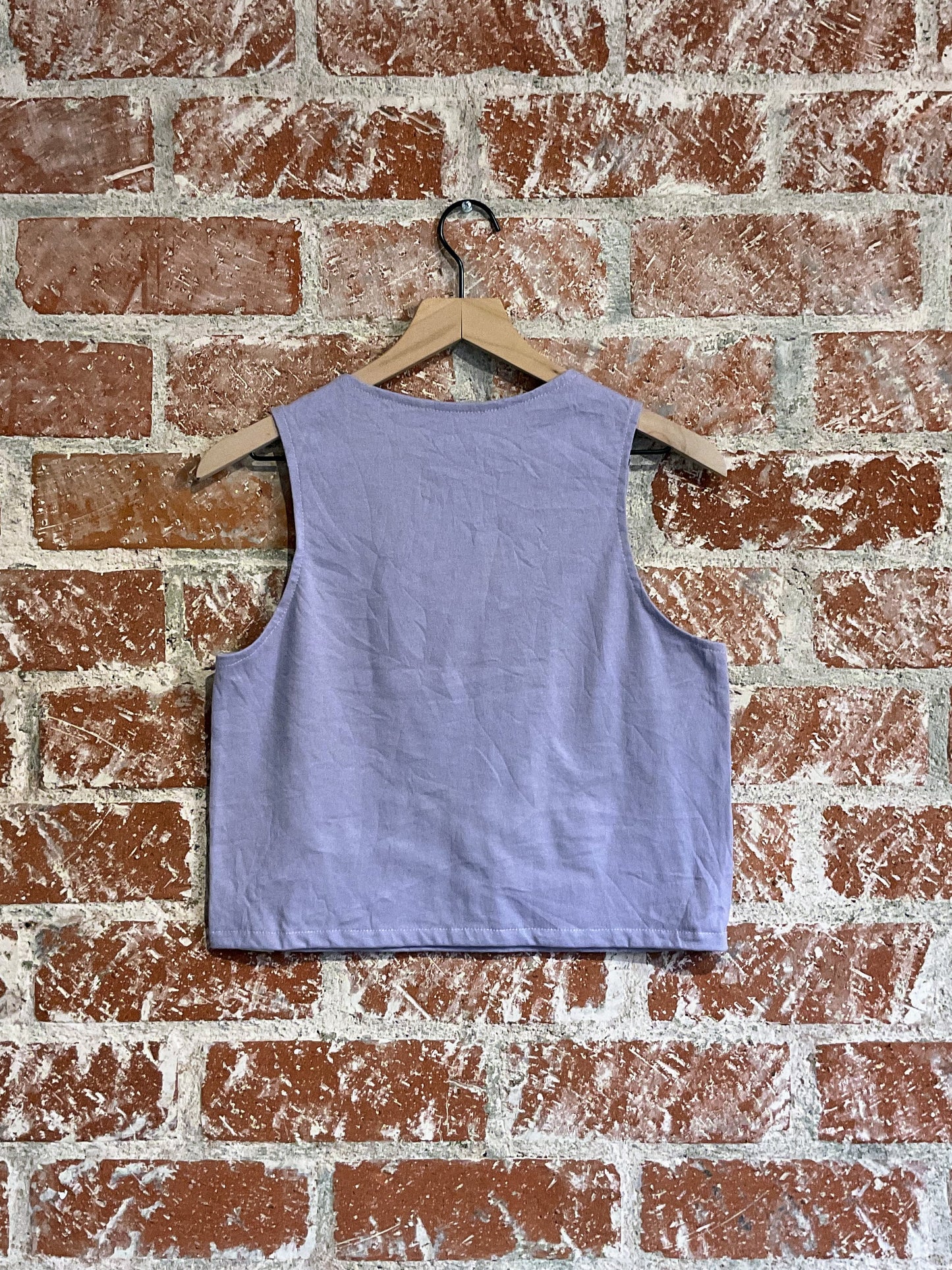 Remade Tank XS: Lavender Butterflies