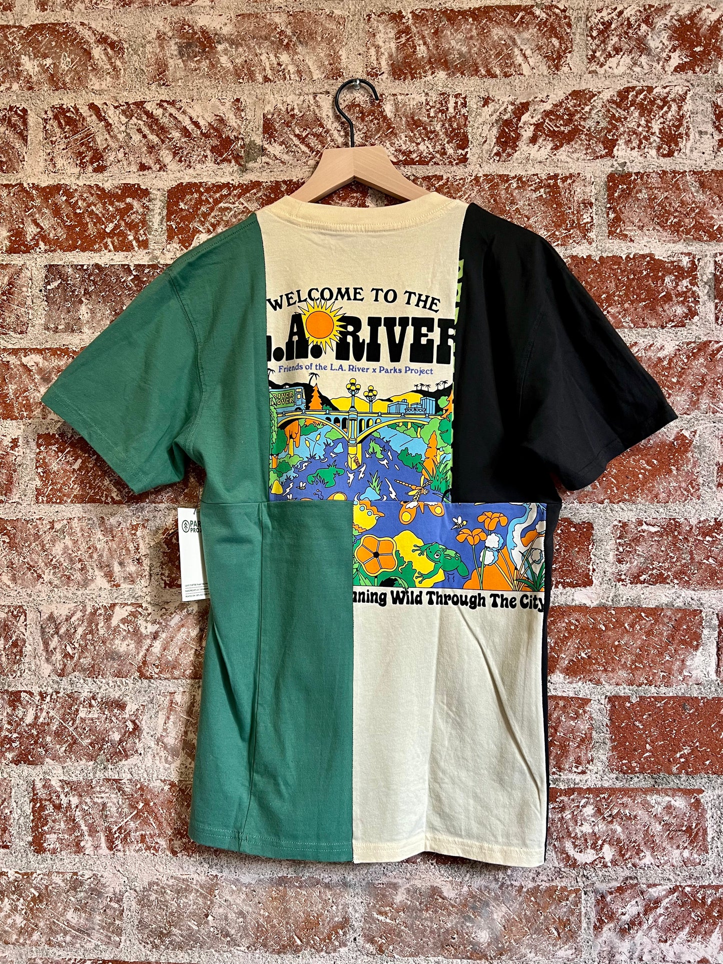 Remade Tee: Dark Sky/LA River/Defend