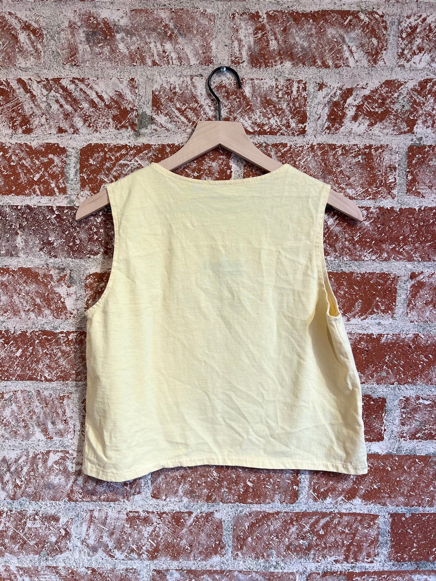 Remade: Recut Tank: Alaskan Pines Embroidered