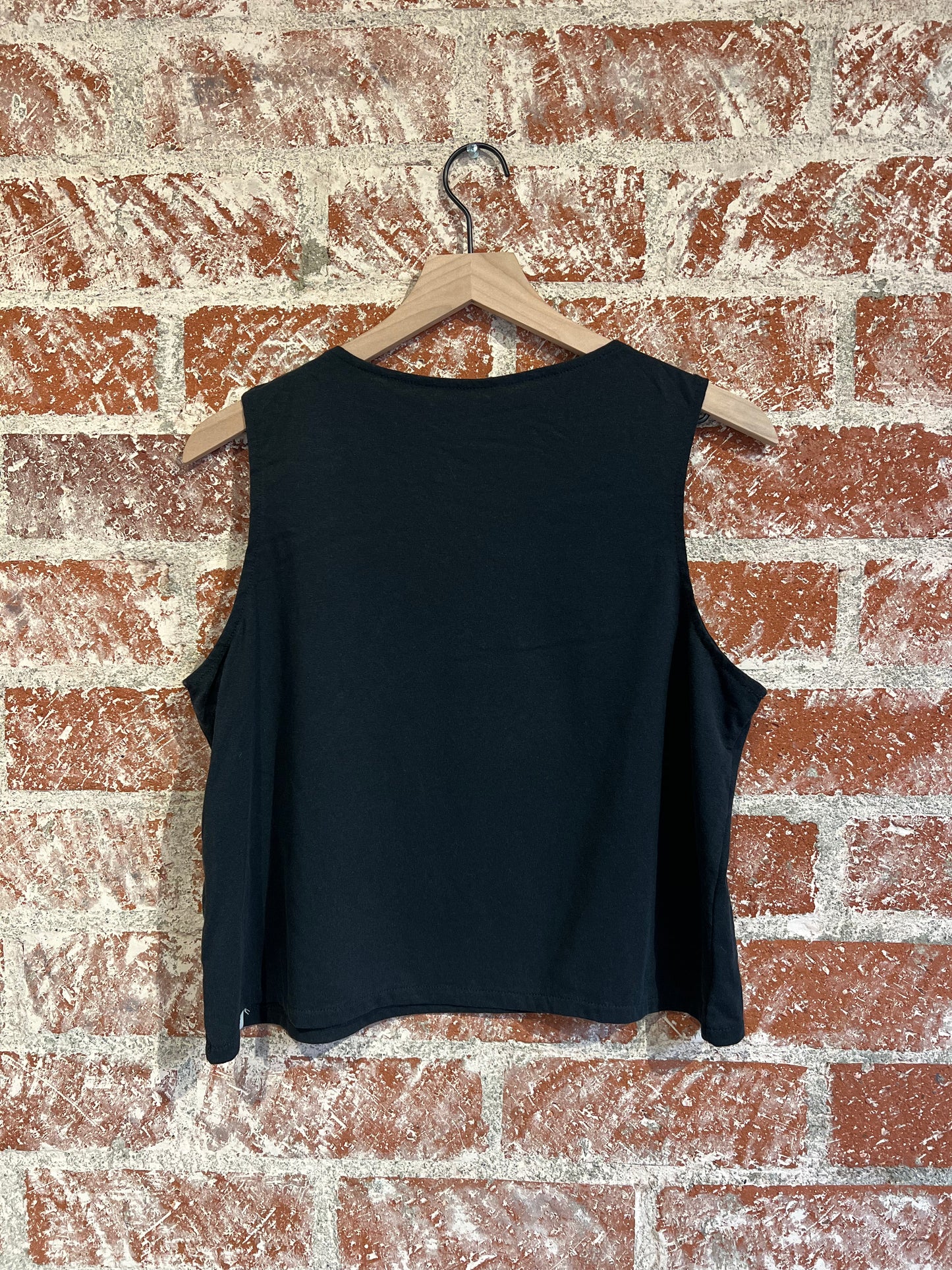 Remade: Recut Tank: Black Bear Forest