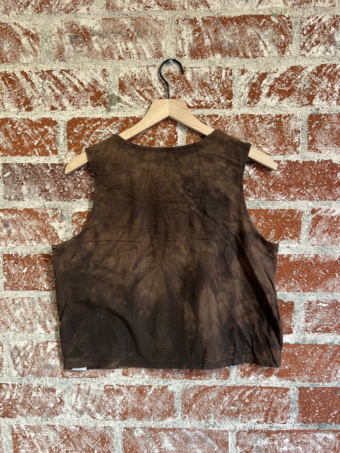 Remade: Recut Tank: Brown Hawk