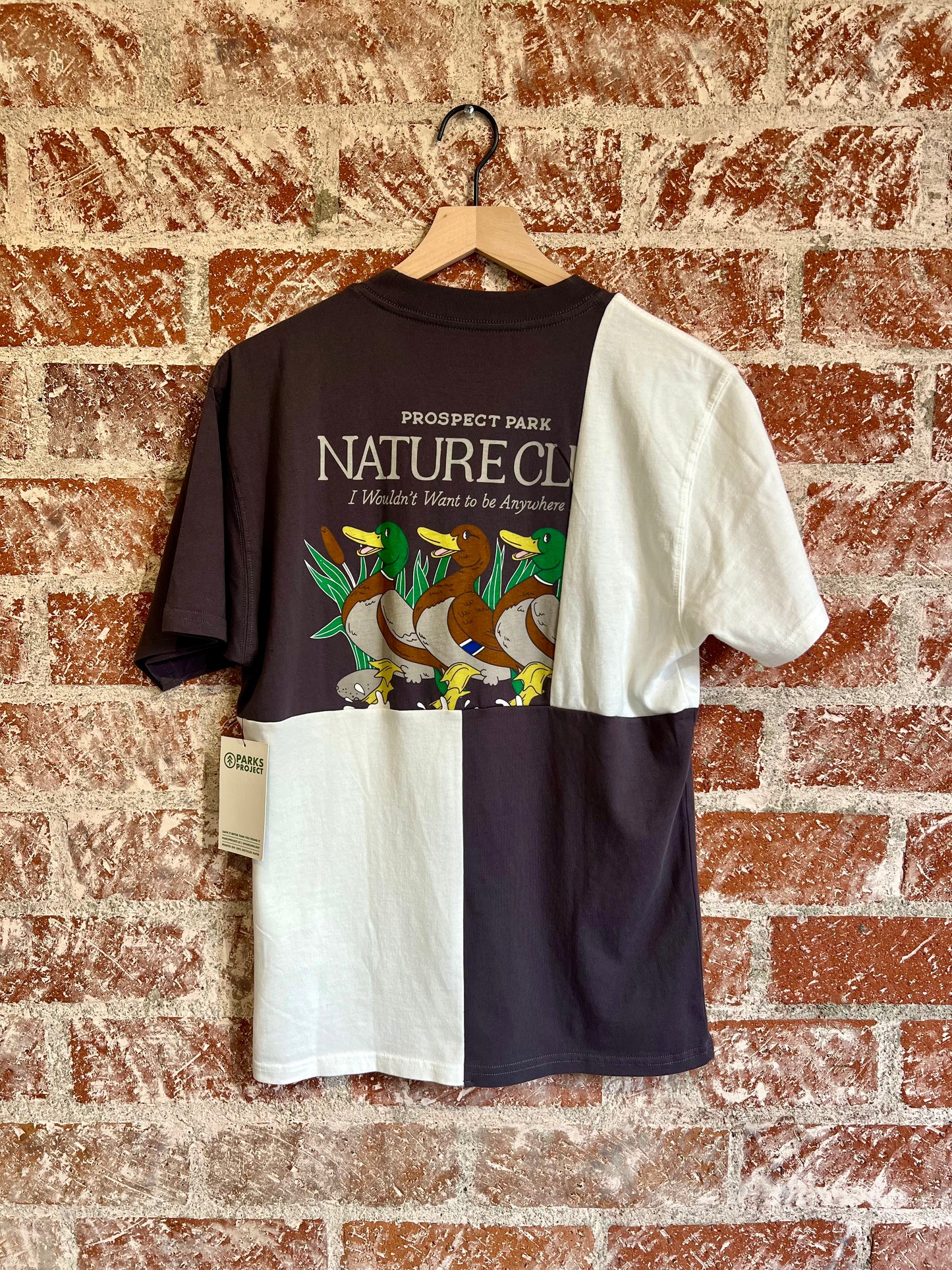 Remade Tee XS: Nature Club Sky