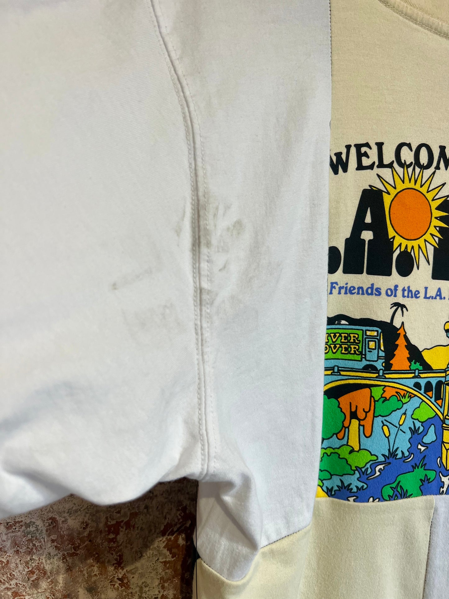 Remade Tee XS: LA River, You'll Go