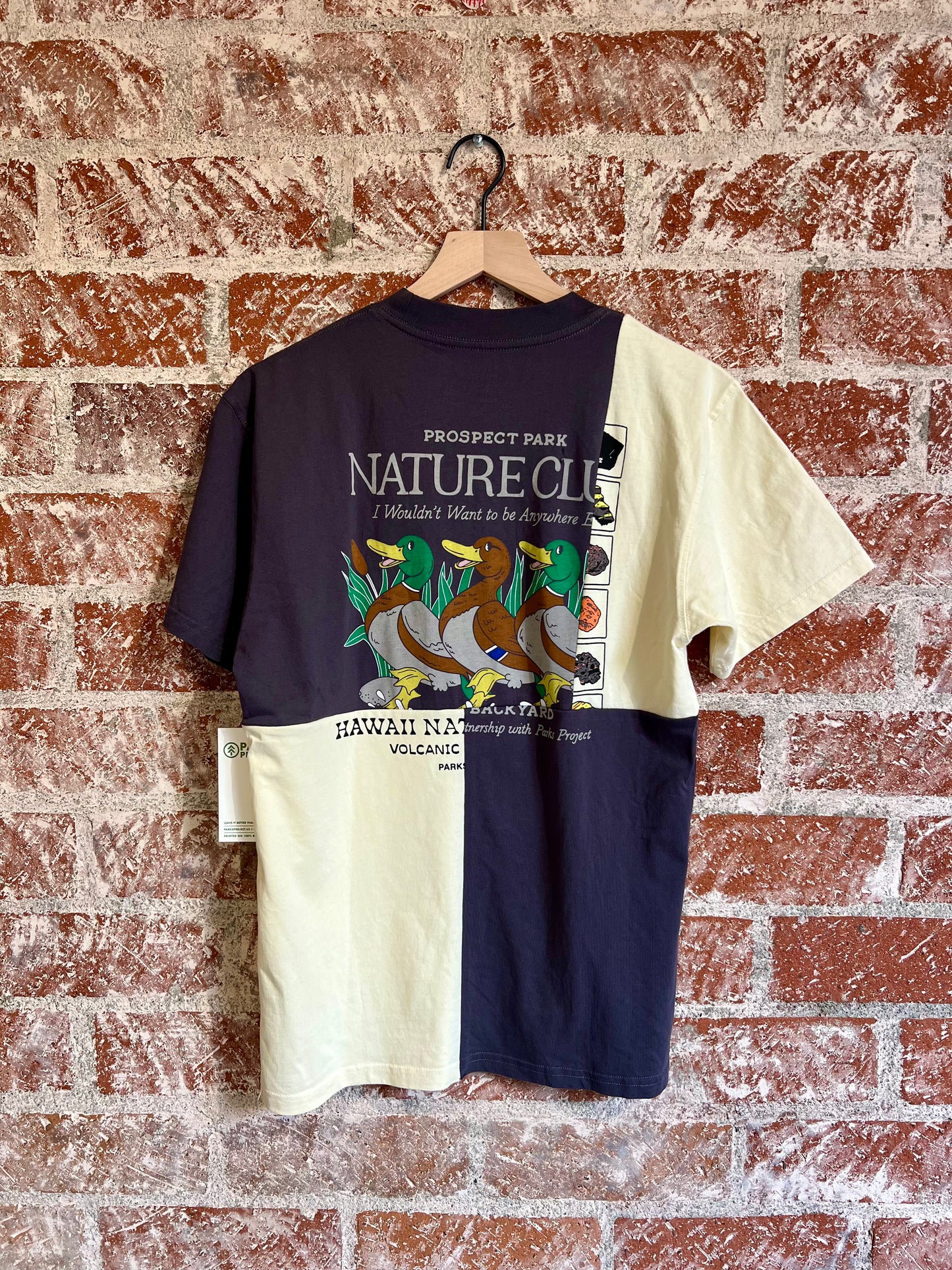 Remade Tee XS: Nature Club Cream