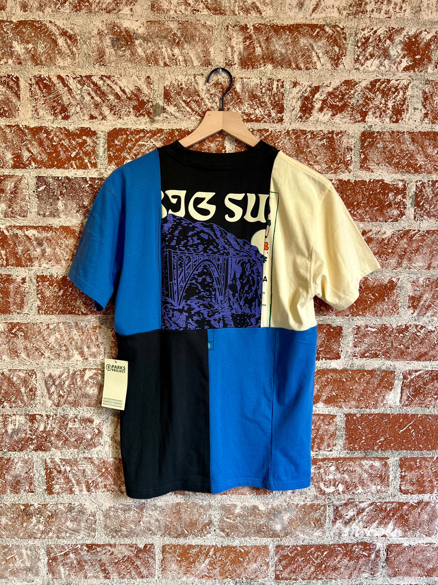 Remade Tee S: Big Sur Blue