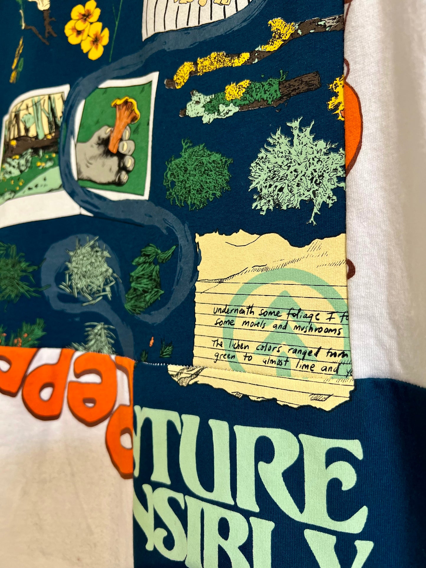 Remade Tee M: Adventure Responsibly Peppers