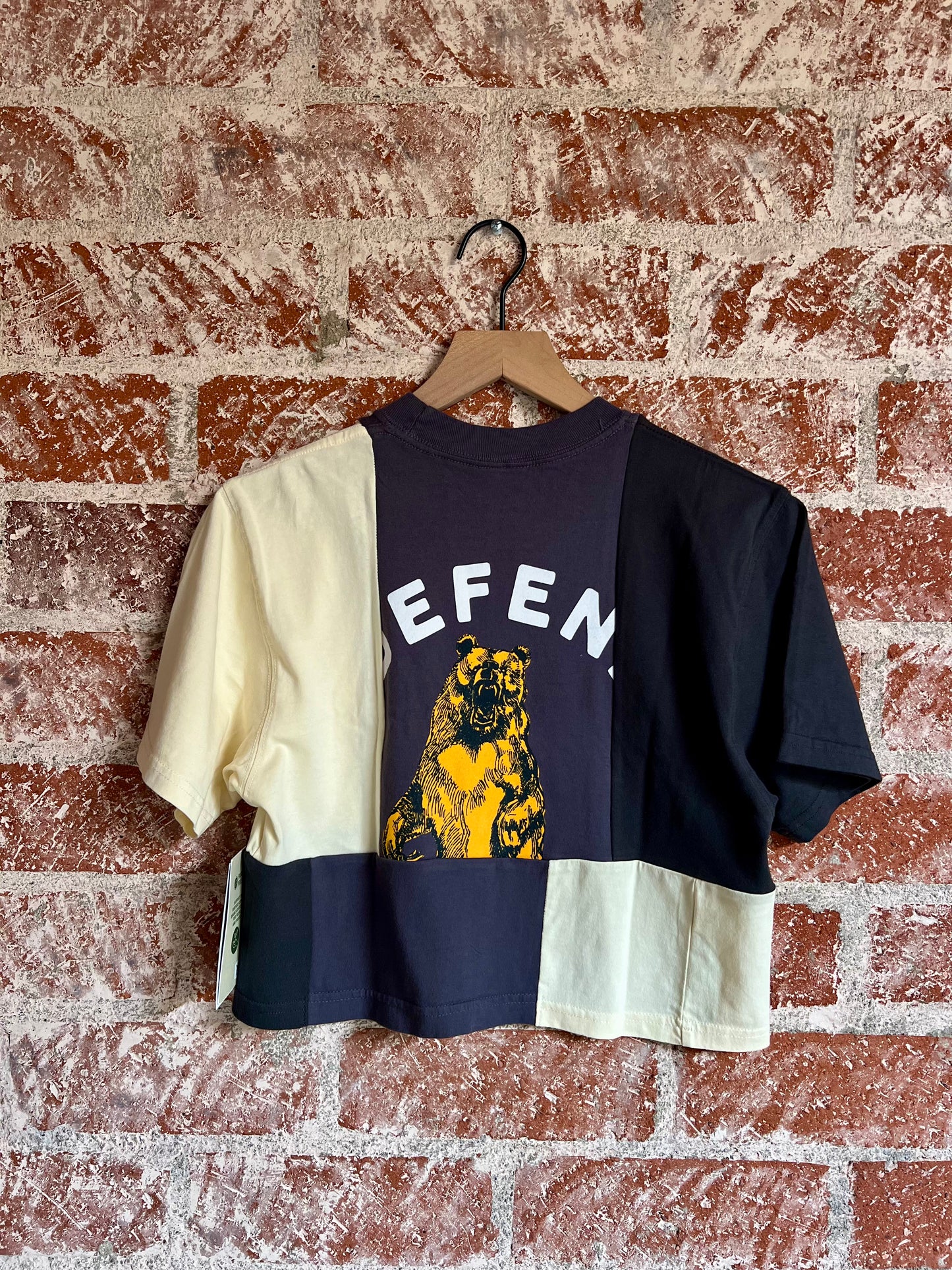 Remade Crop Tee XXS: Defend Parks Light