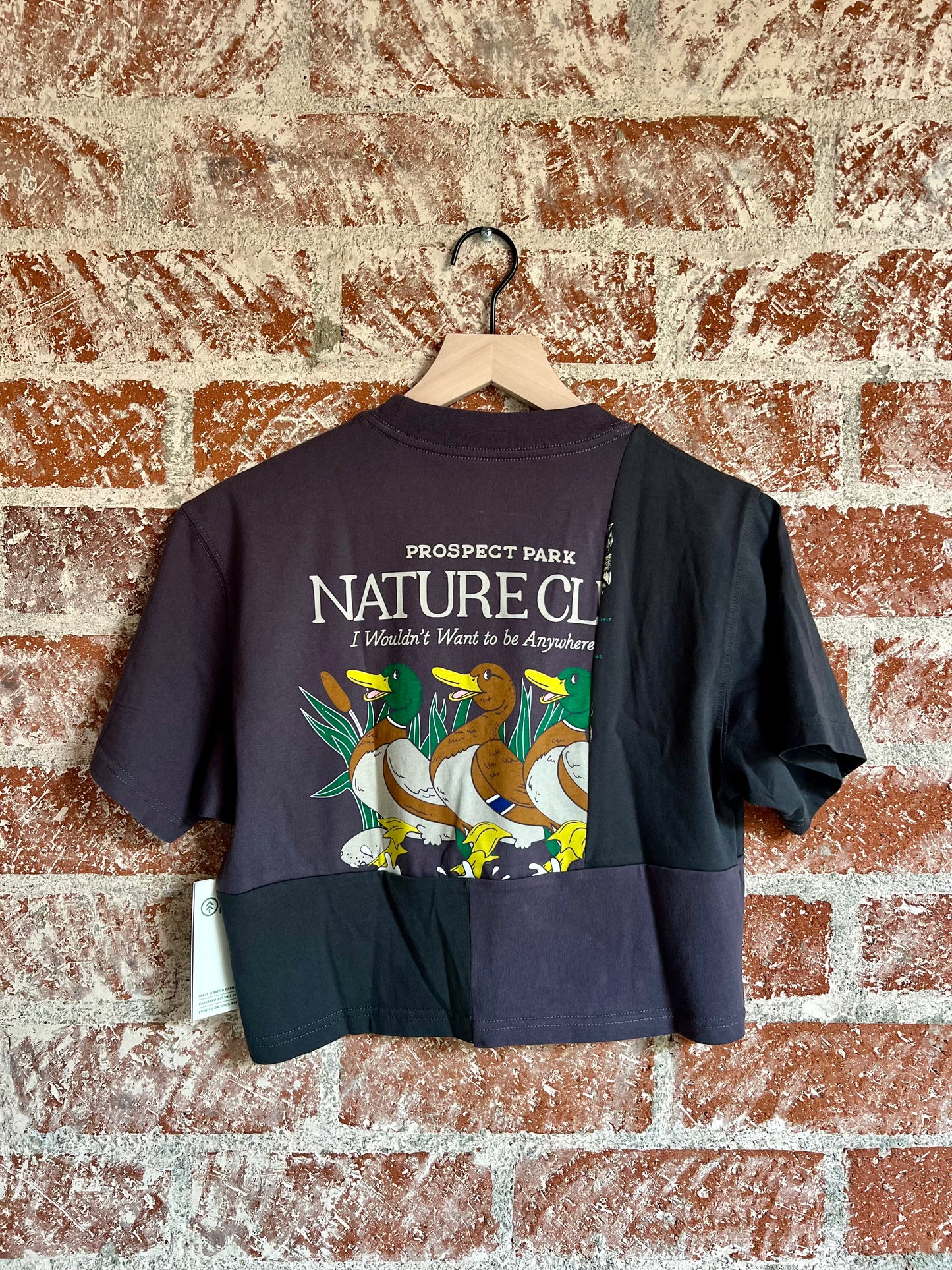 Remade Crop Tee XXS: Prospect Park Nature Club