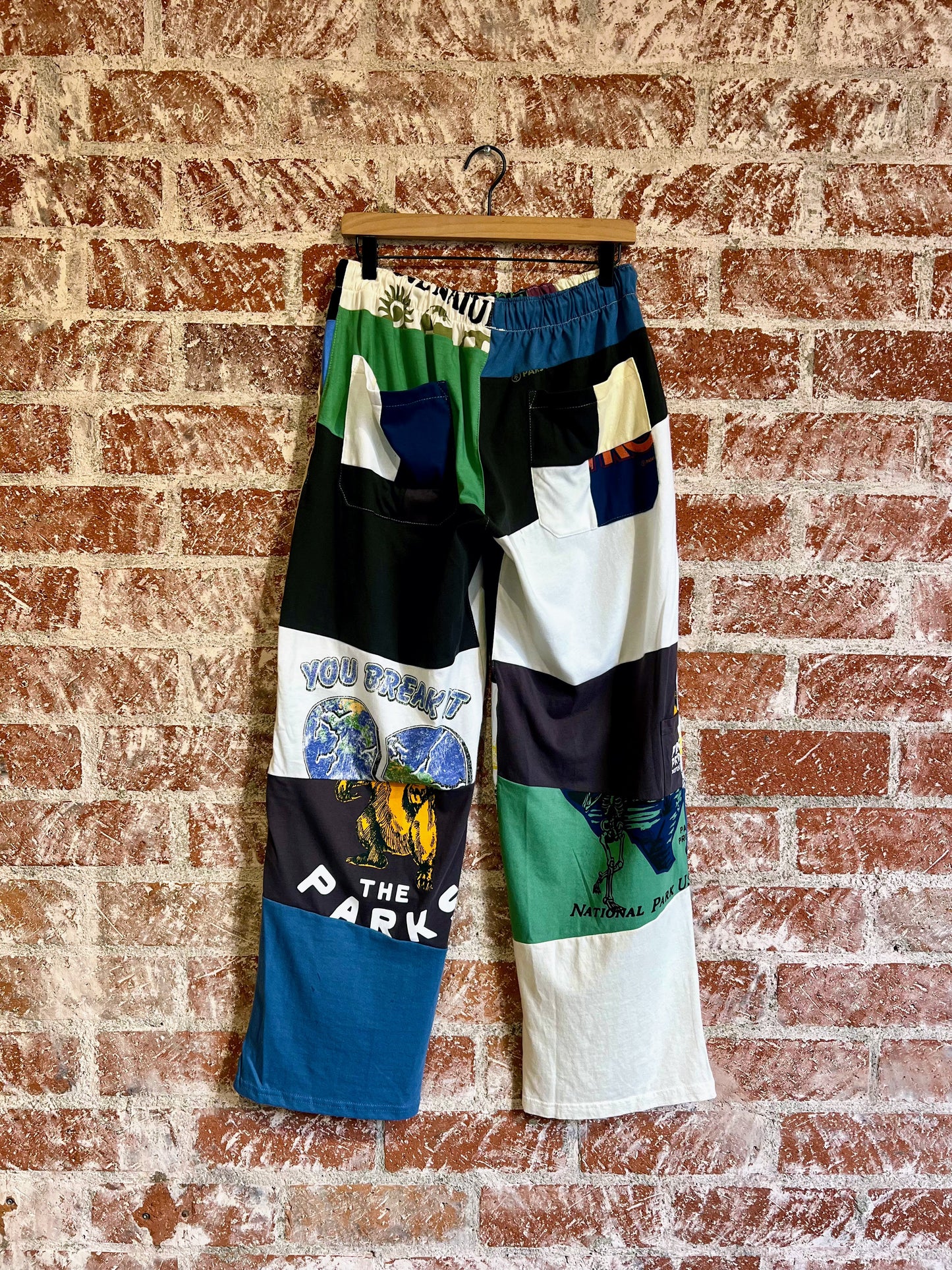 Remade Pants M: National Parks Checklist