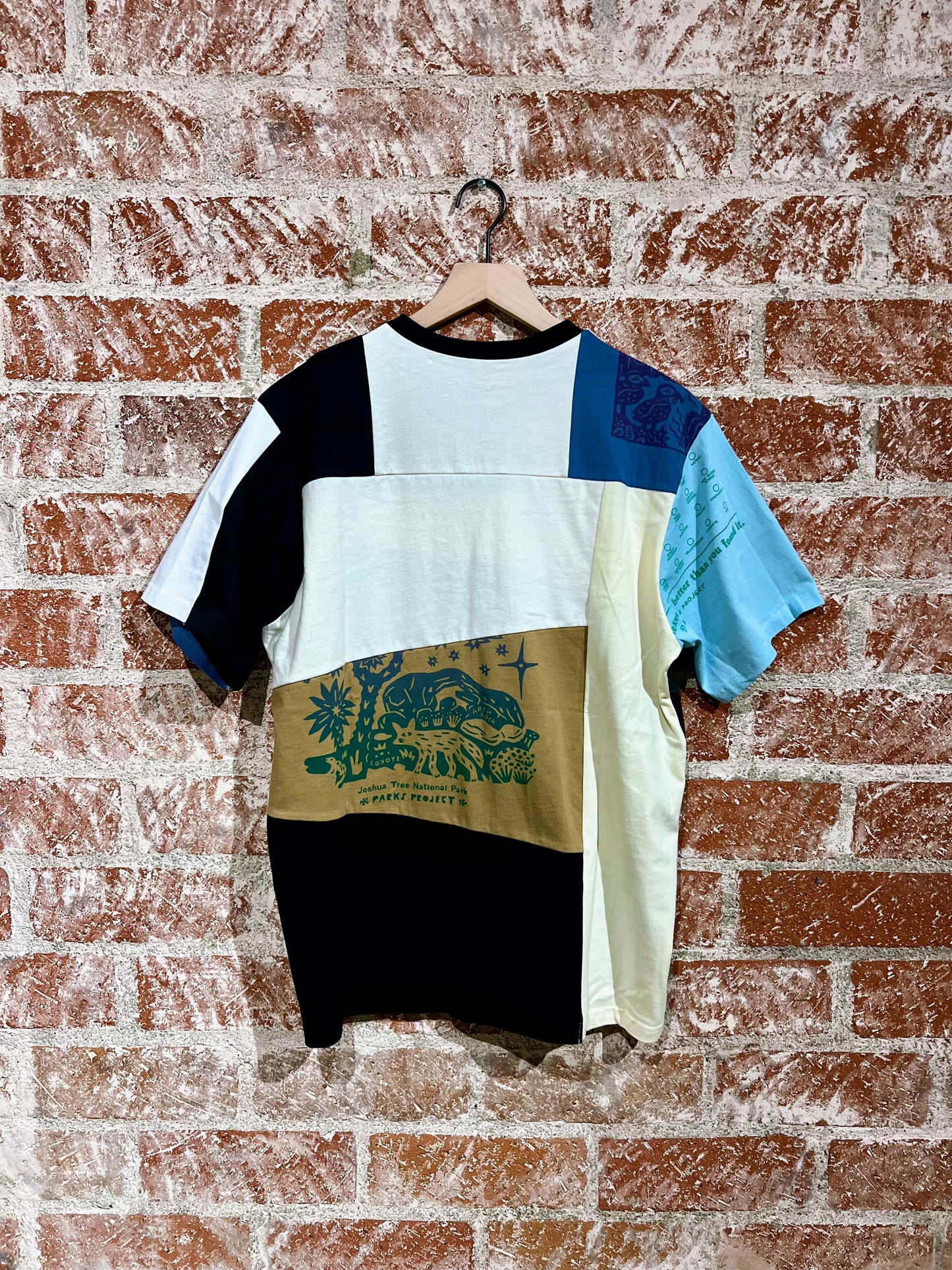 Remade Tee L: Love Nature Cream