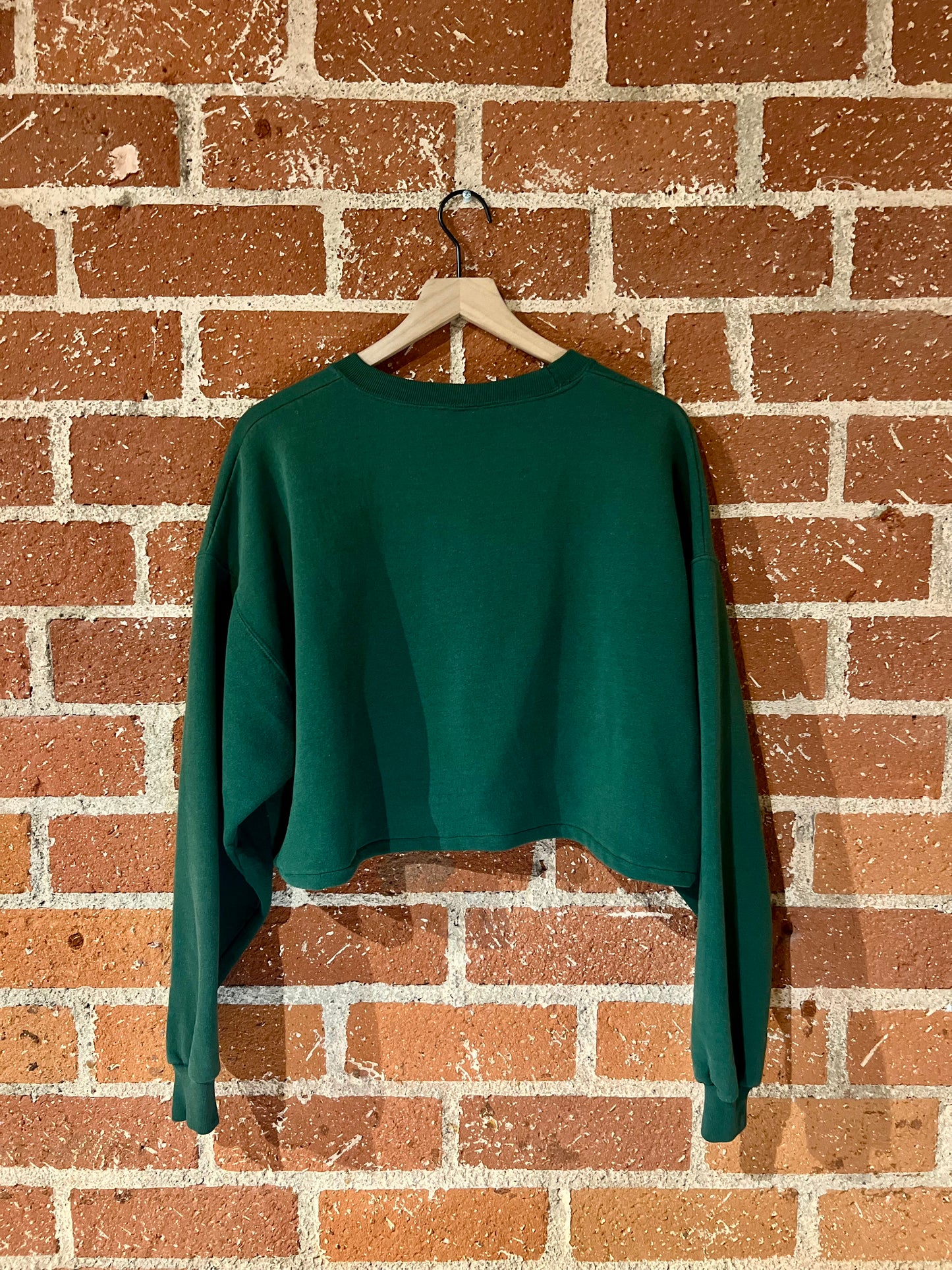 Vintage Cropped Crew XL: Alaskan Pines