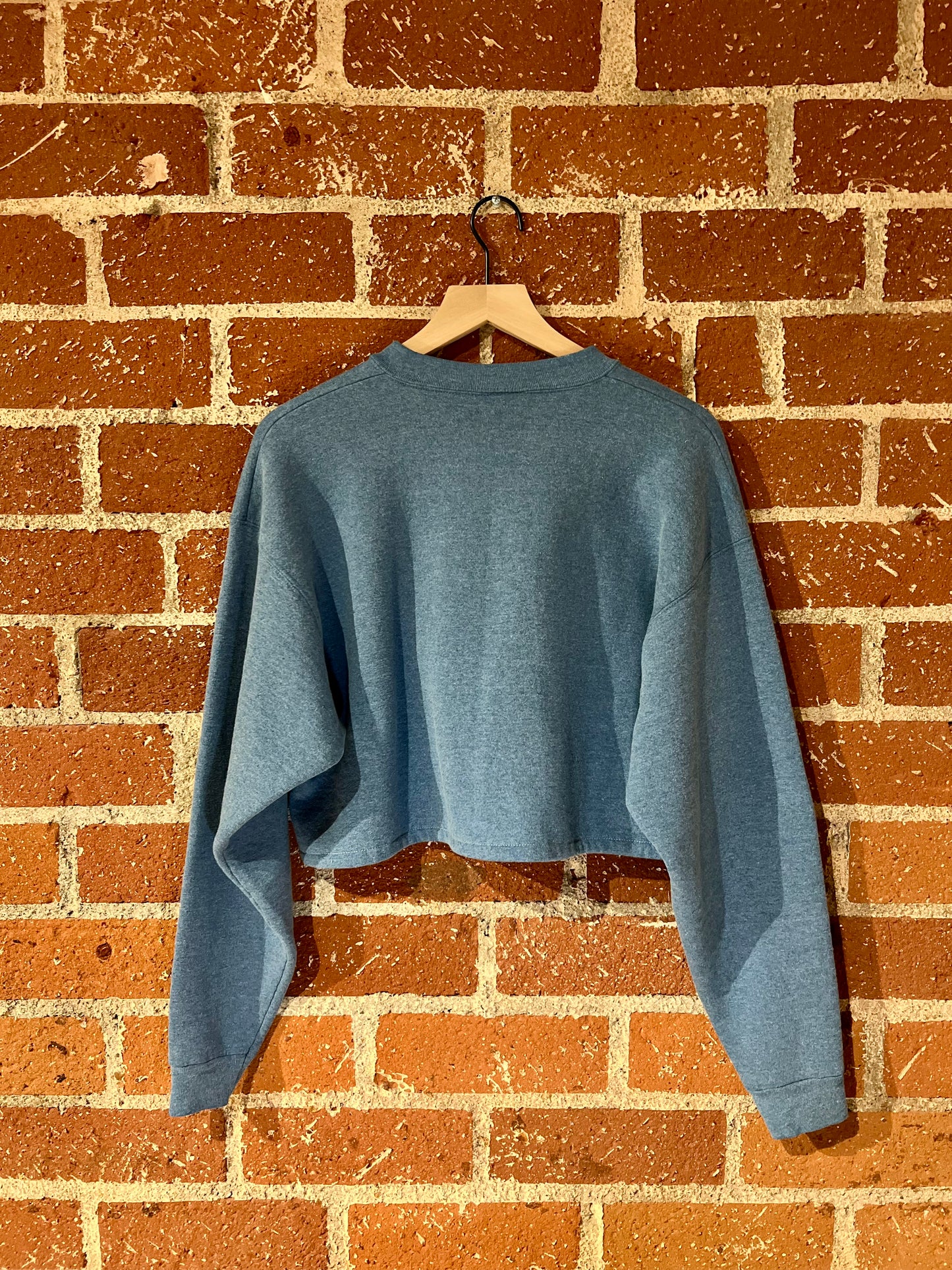 Vintage Cropped Crew XL: Washington Seal