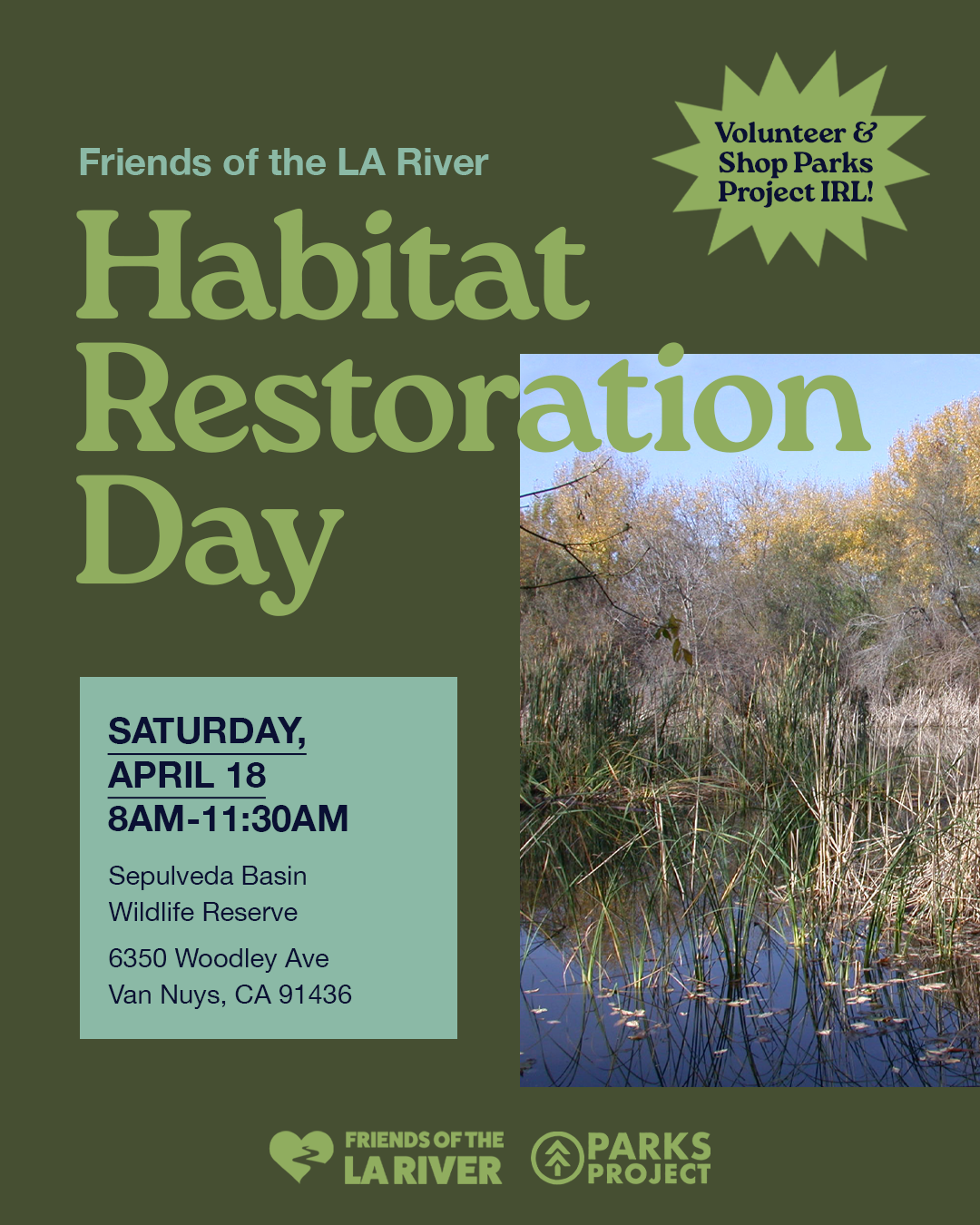 Habitat Restoration Day with Friends of LA River