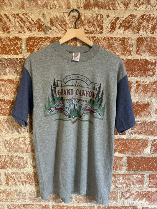 Remade Tee: Grand Canyon North Rim Grey
