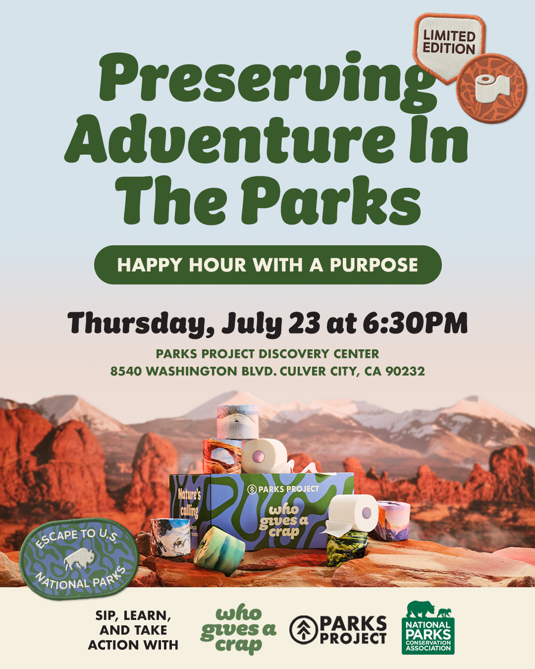 Preserving Adventure In The Parks - Happy Hour