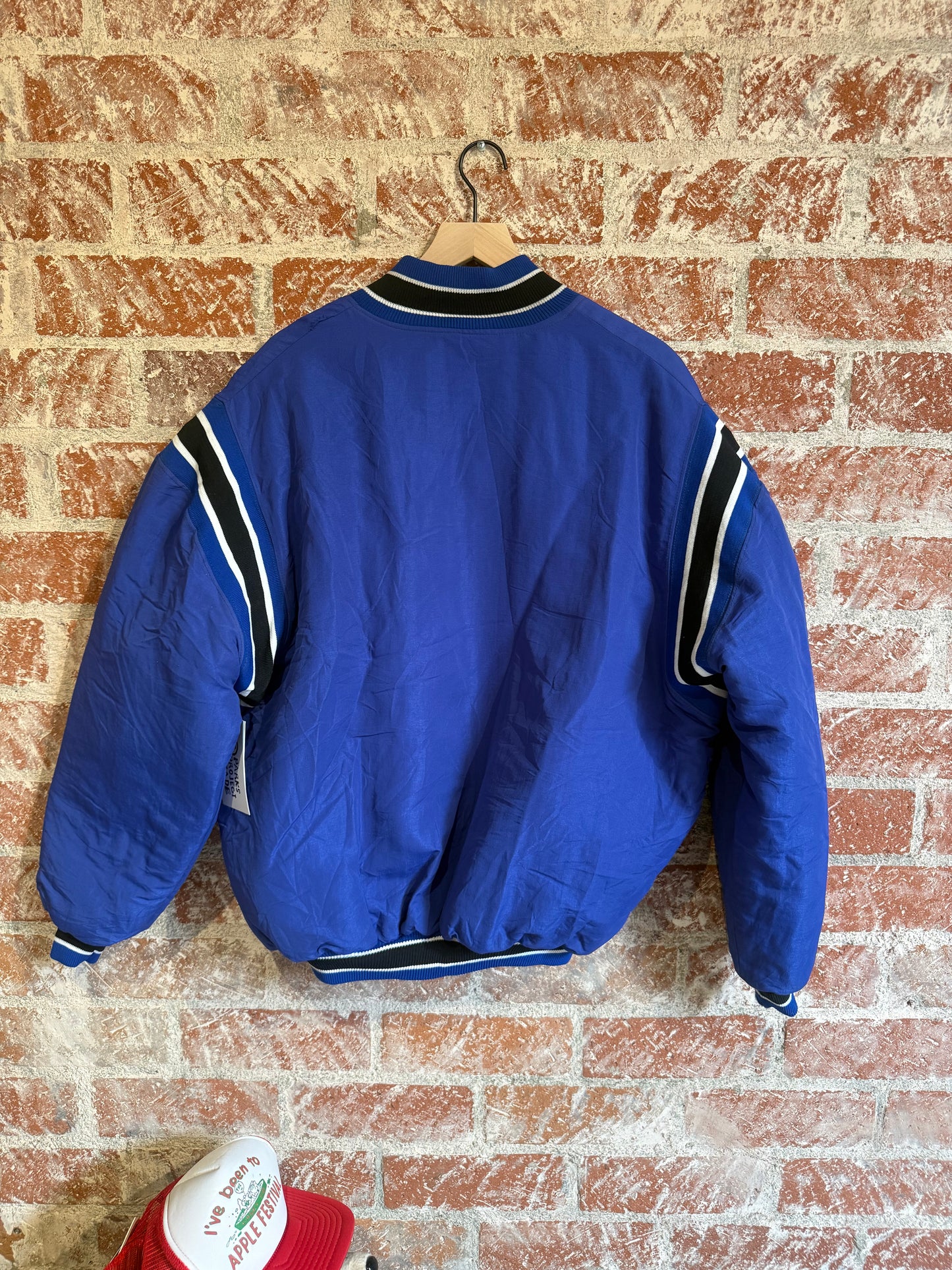 Vintage Puff Jacket: Wolves Logo