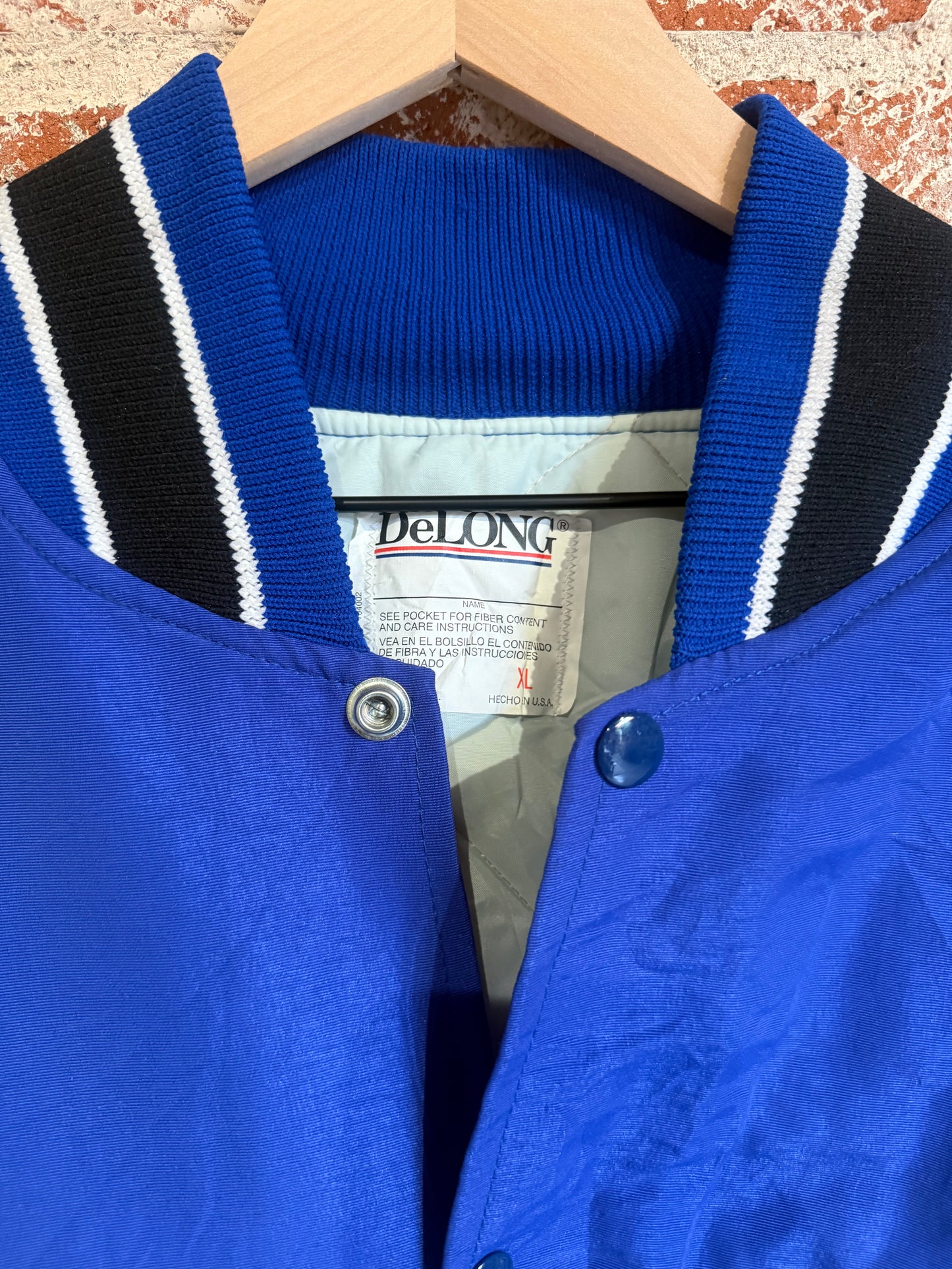 Vintage Puff Jacket: Wolves Logo