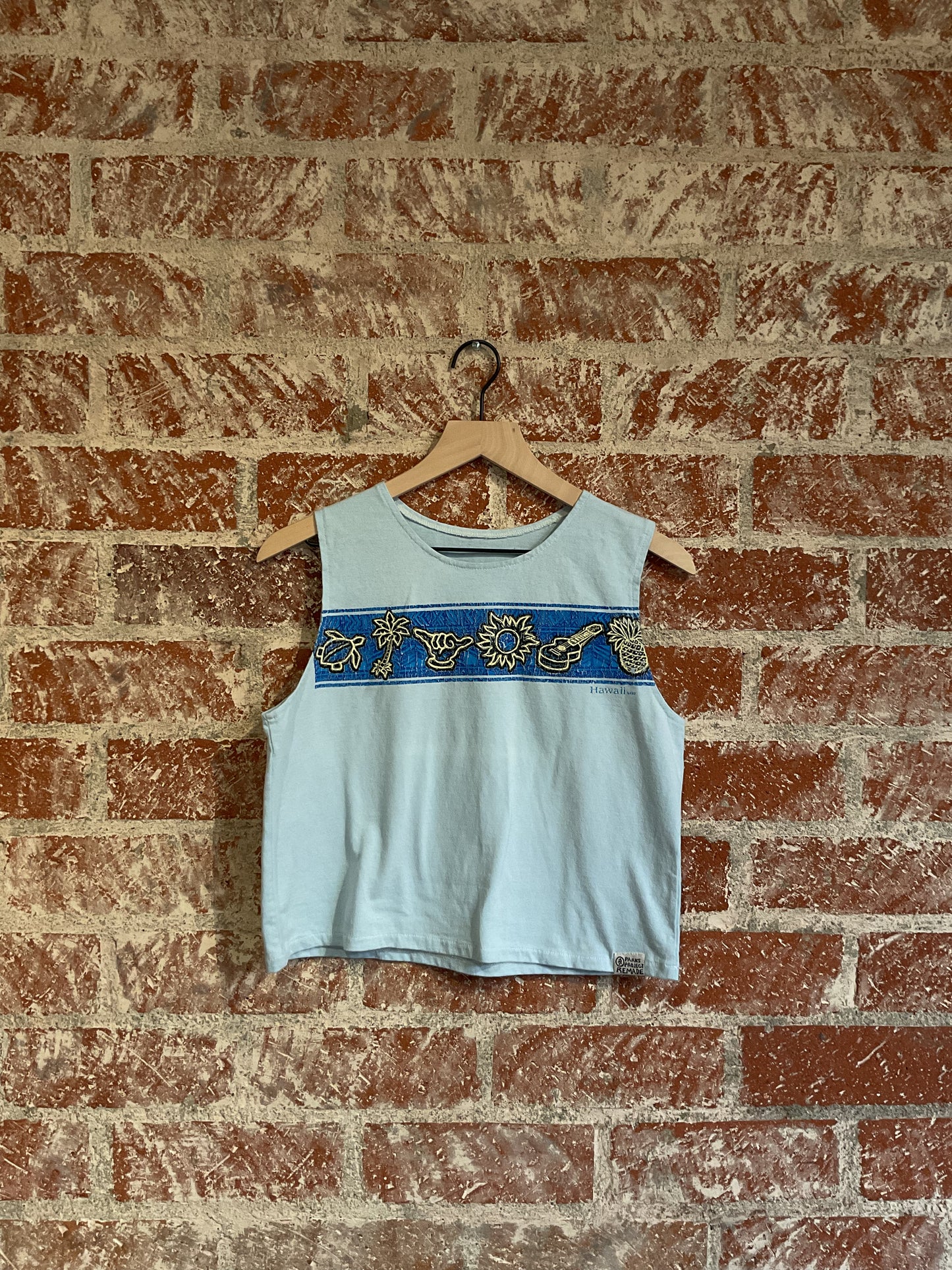 Remade: Recut Tank: Iconic Hawaii
