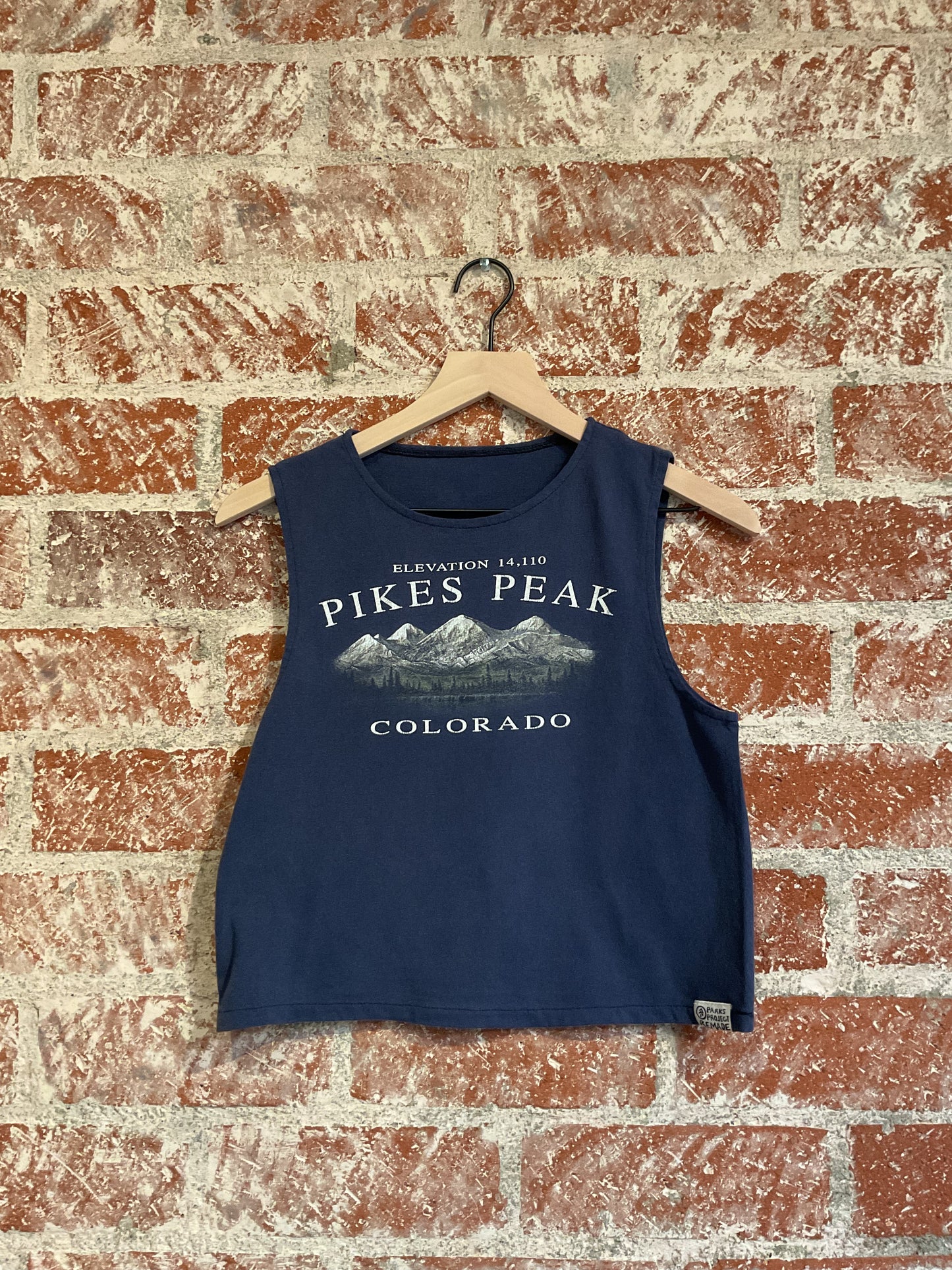 Remade: Recut Tank: Pikes Peak