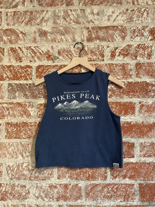 Remade: Recut Tank: Pikes Peak