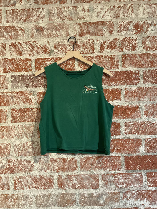 Remade: Recut Tank: Alaskan Eagle Flight