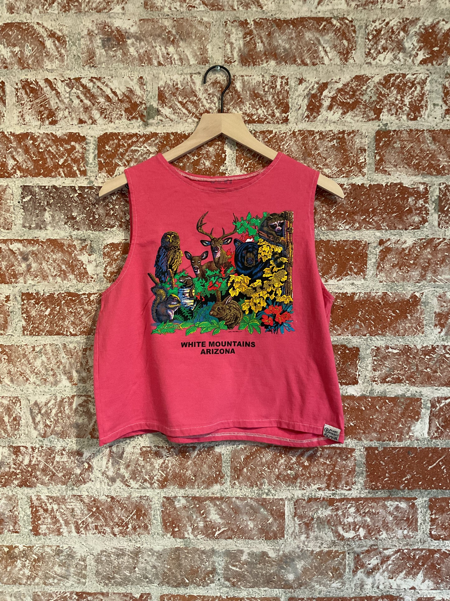 Remade: Recut Tank: White Mountains Wildlife