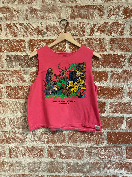 Remade: Recut Tank: White Mountains Wildlife
