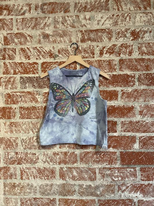 Remade: Recut Tank: Wisconsin Dells Butterfly
