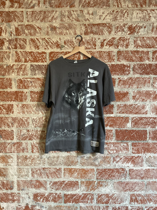 Vintage Tee: Sitka, Alaskan Wolves