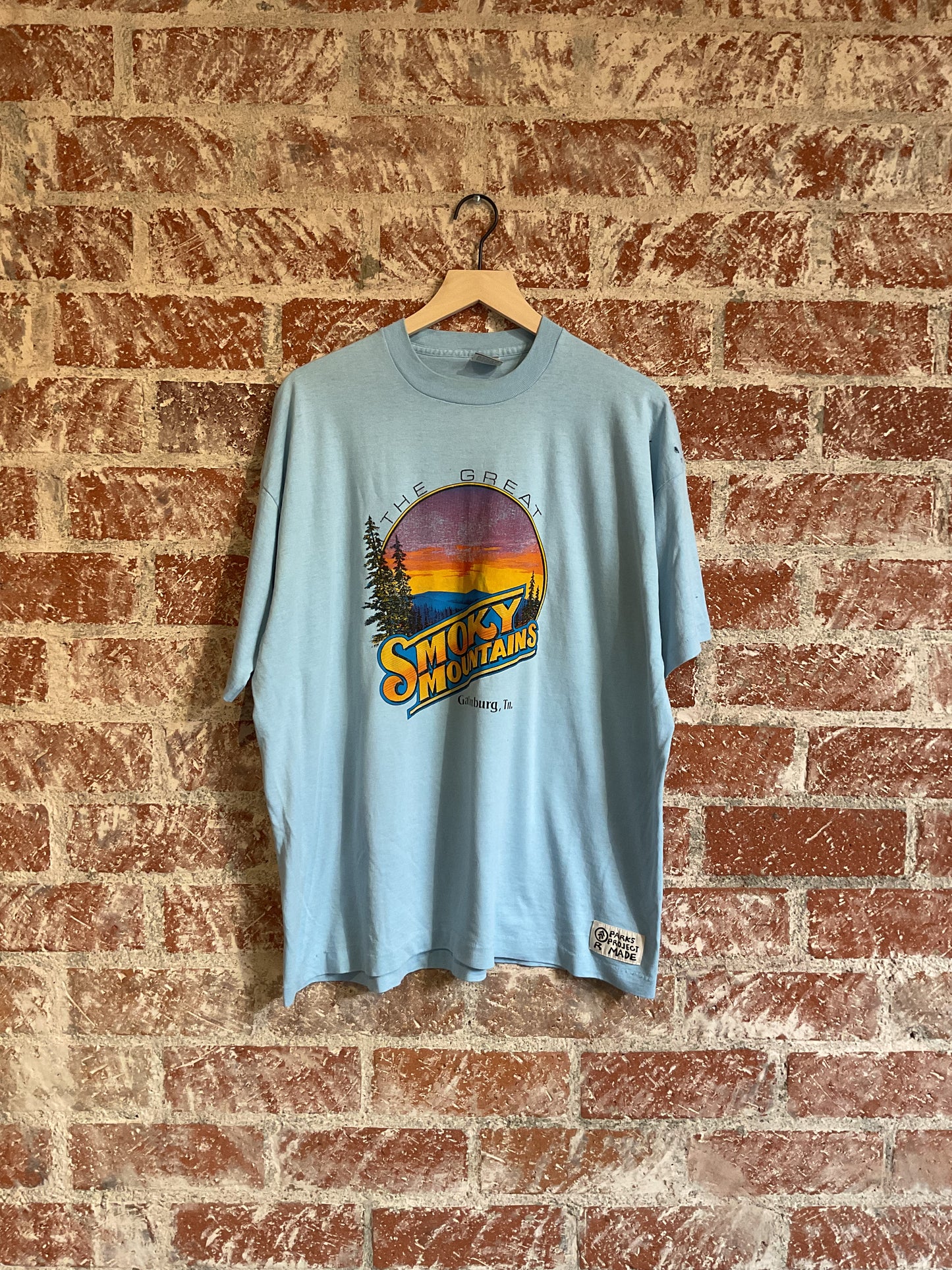 Vintage Tee: Smoky Mountains Sunset