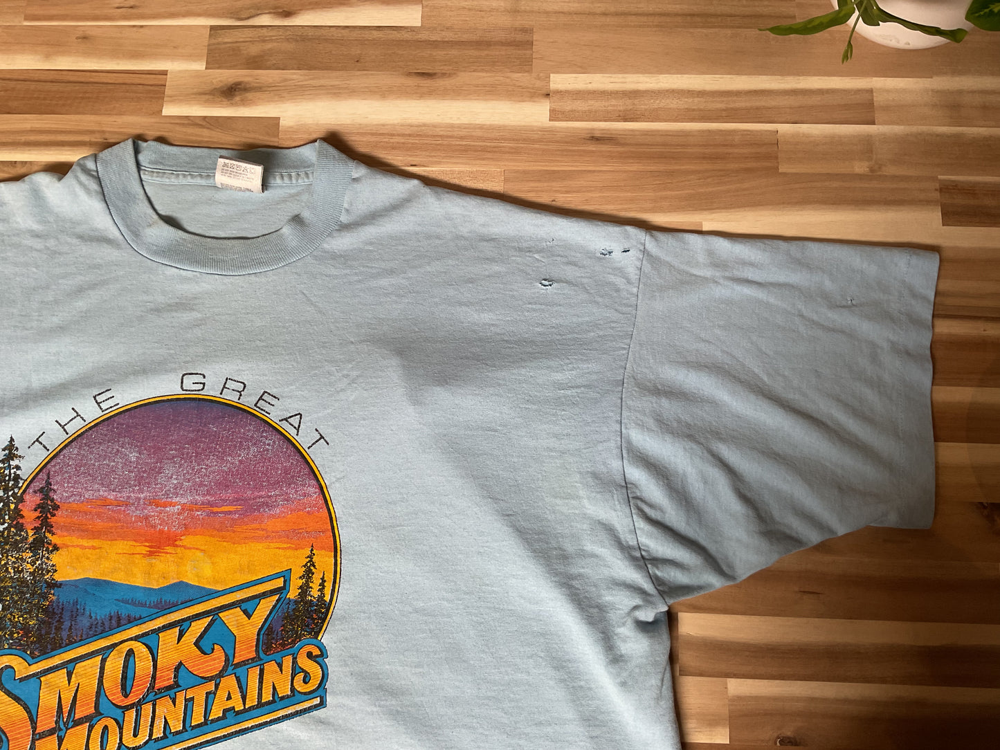 Vintage Tee: Smoky Mountains Sunset
