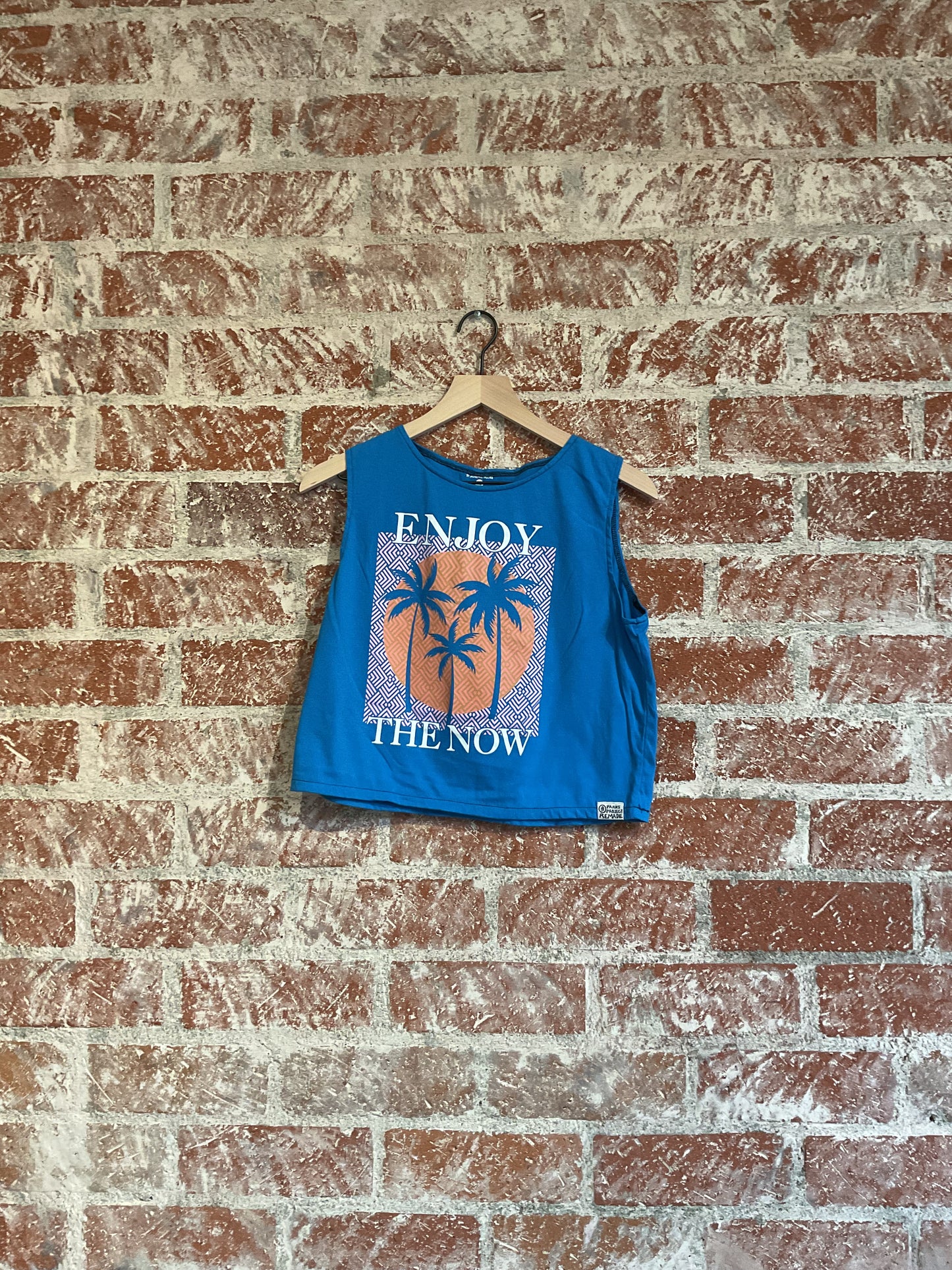 Remade: Recut Tank: Enjoy the Now
