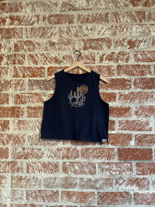 Remade: Recut Tank: Arizona Saguaros