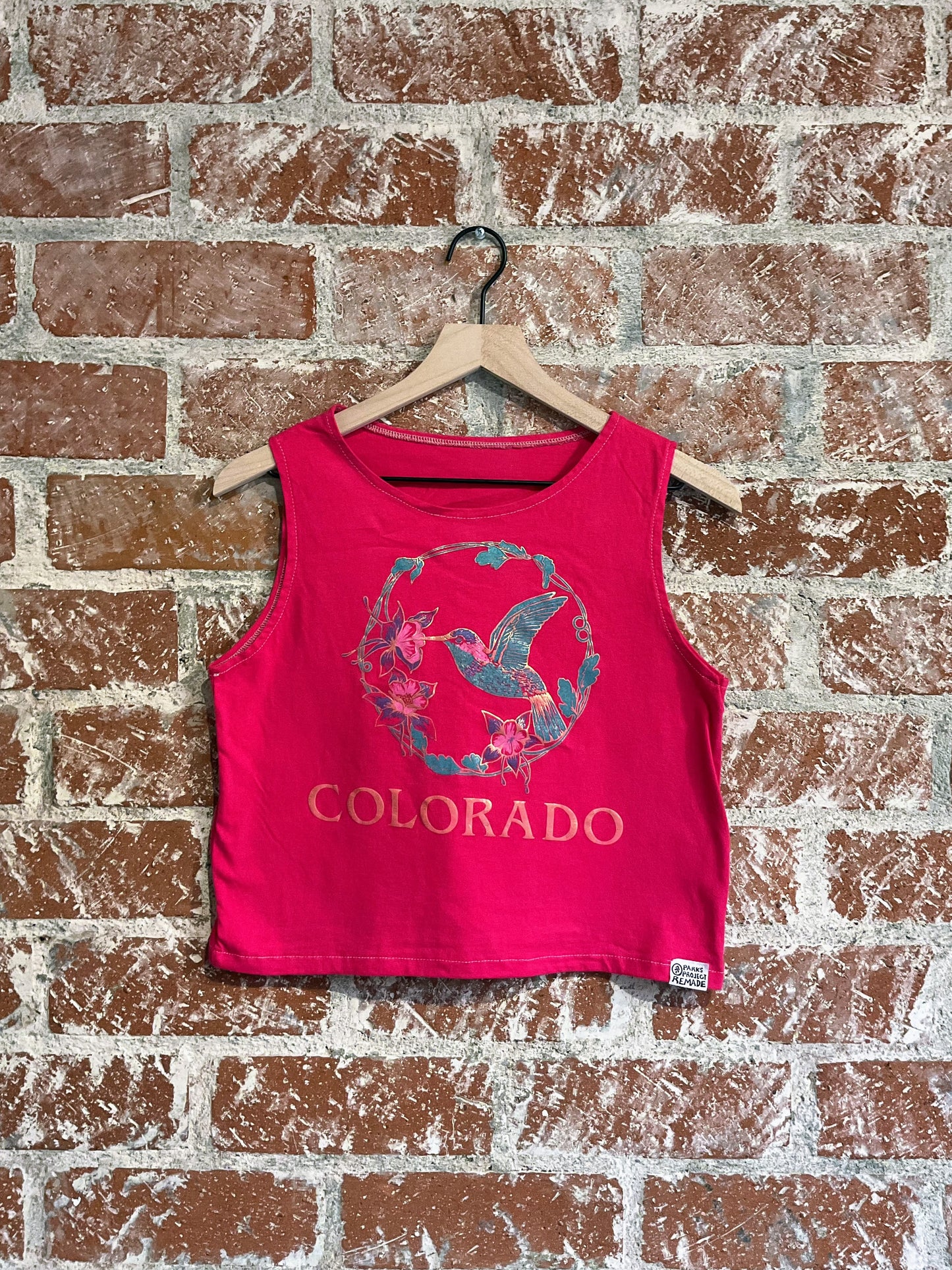 Remade Tank XS: Colorado Hummingbird