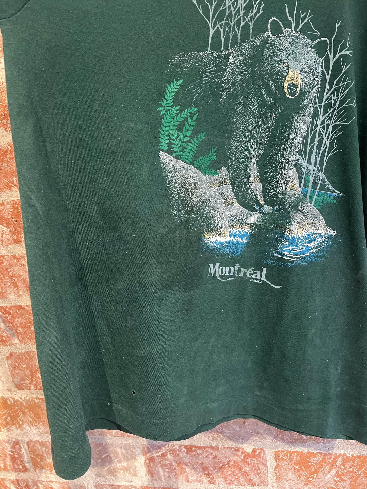 Vintage Tee: Montreal Black Bear