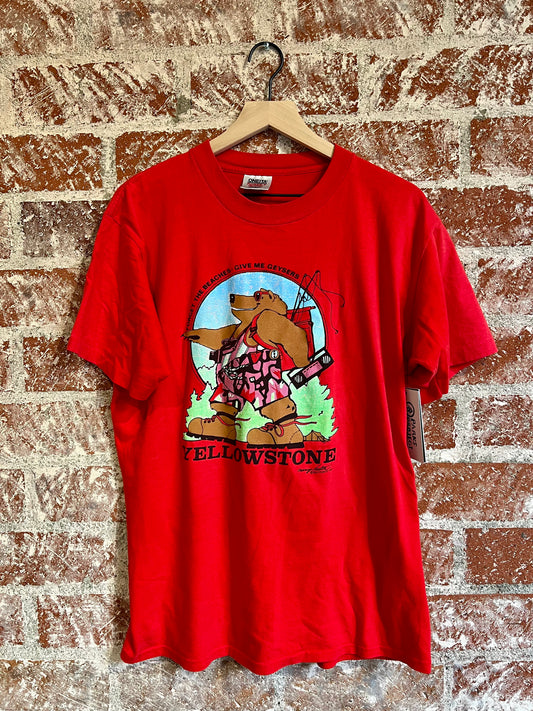 Vintage Tee: Yellowstone Geysers