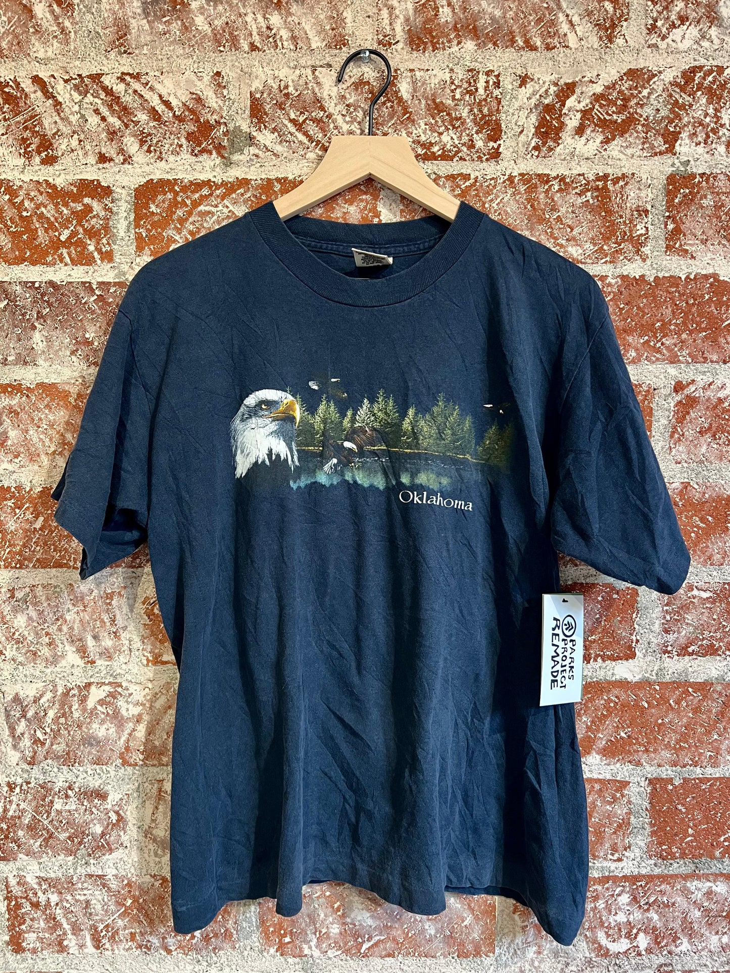 Vintage Tee: Oklahoma Bald Eagle