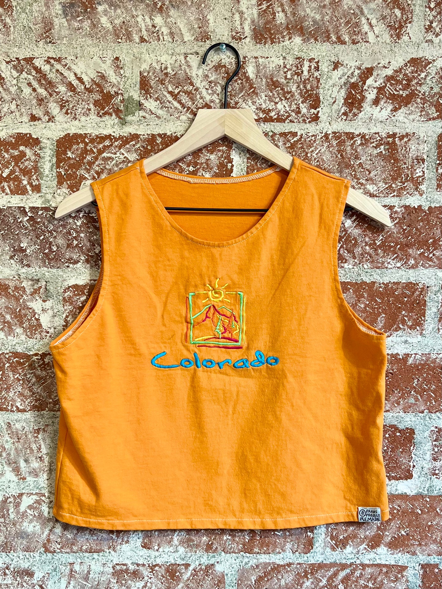 Remade: Recut Tank: Colorful Colorado