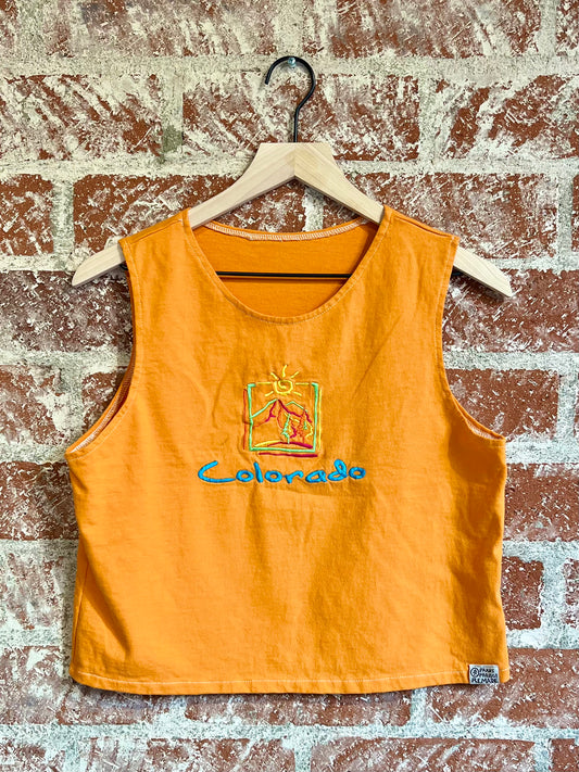 Remade: Recut Tank: Colorful Colorado