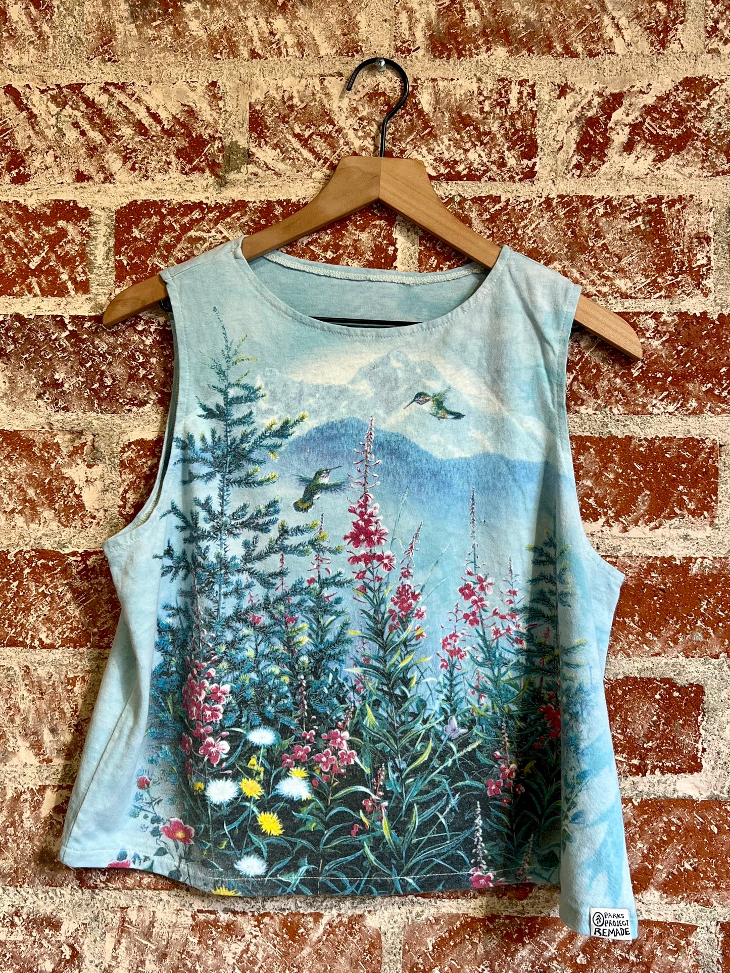 Remade: Recut Tank: Alpine Flora