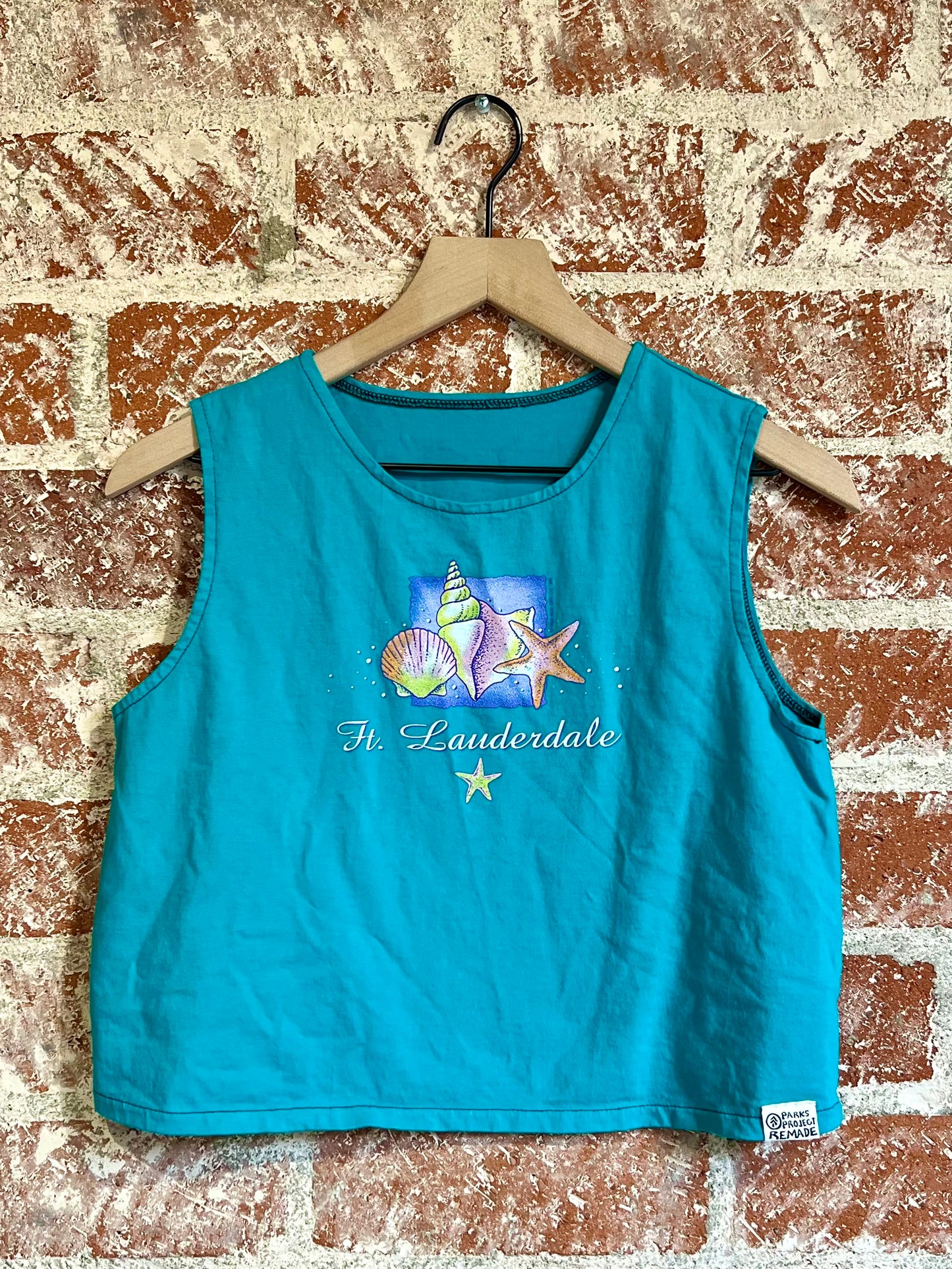 Remade: Recut Tank: Ft. Lauderdale Seashore