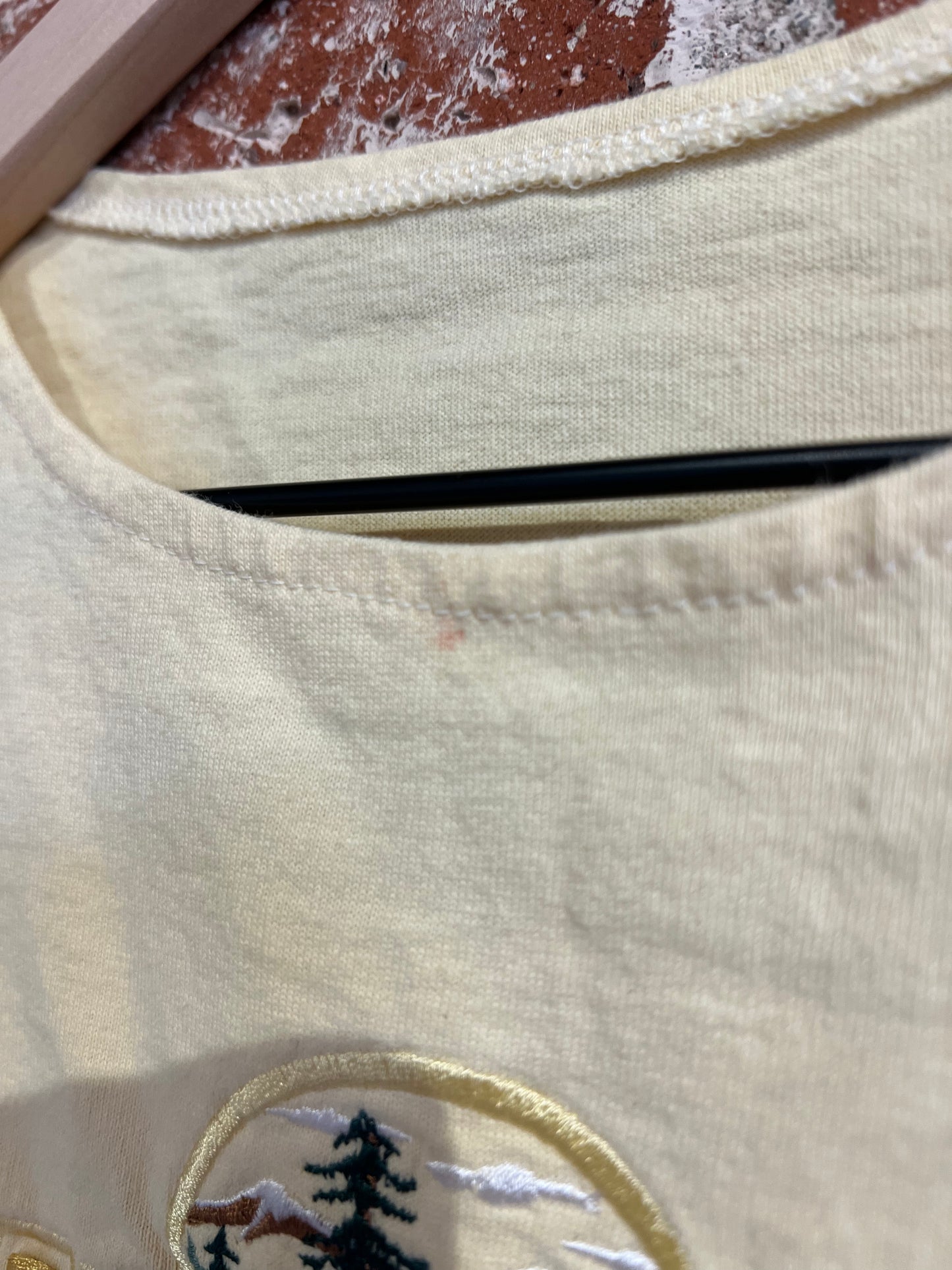 Remade: Recut Tank: Alaskan Pines Embroidered