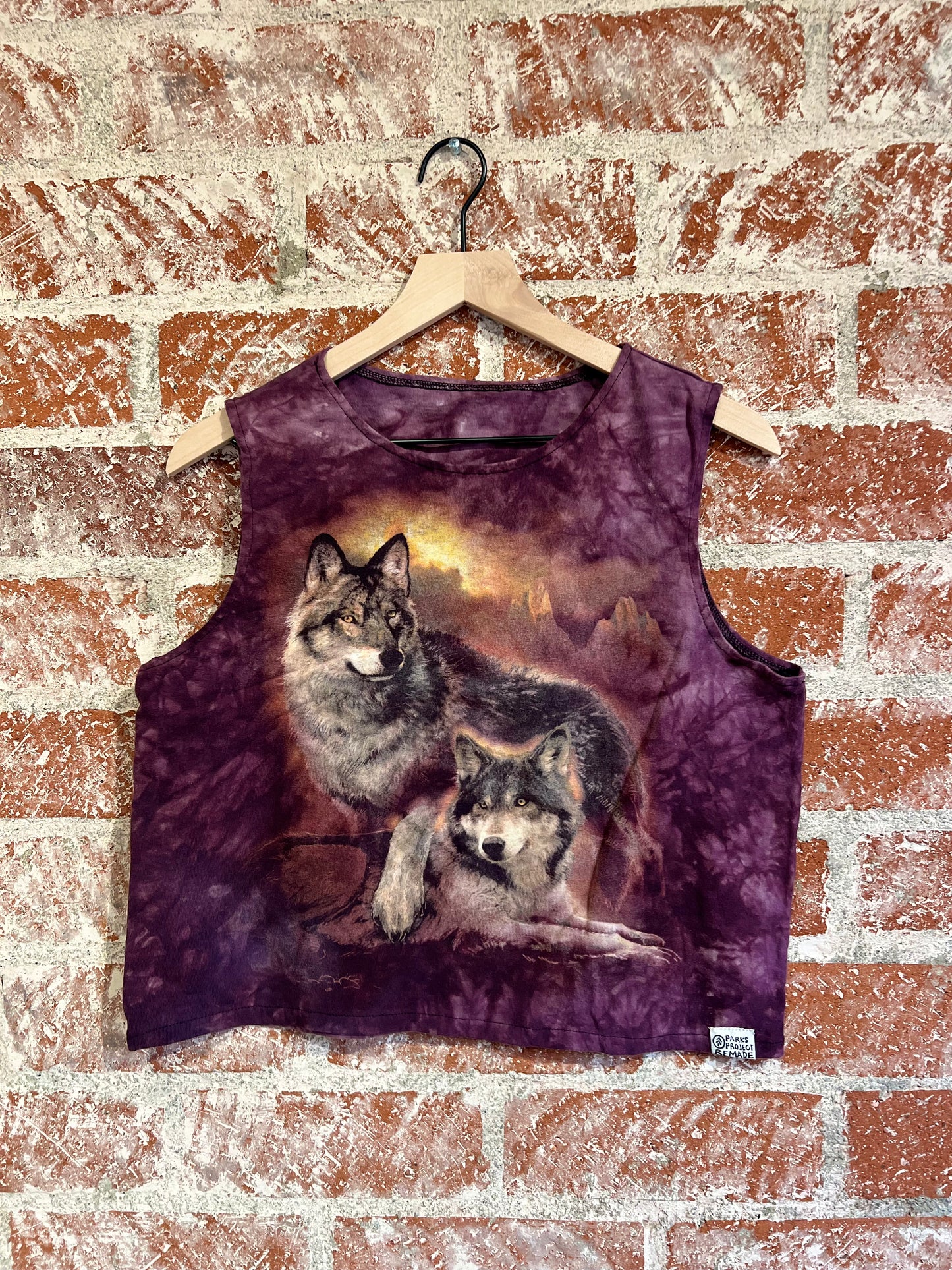 Remade: Recut Tank: Dye Wolves
