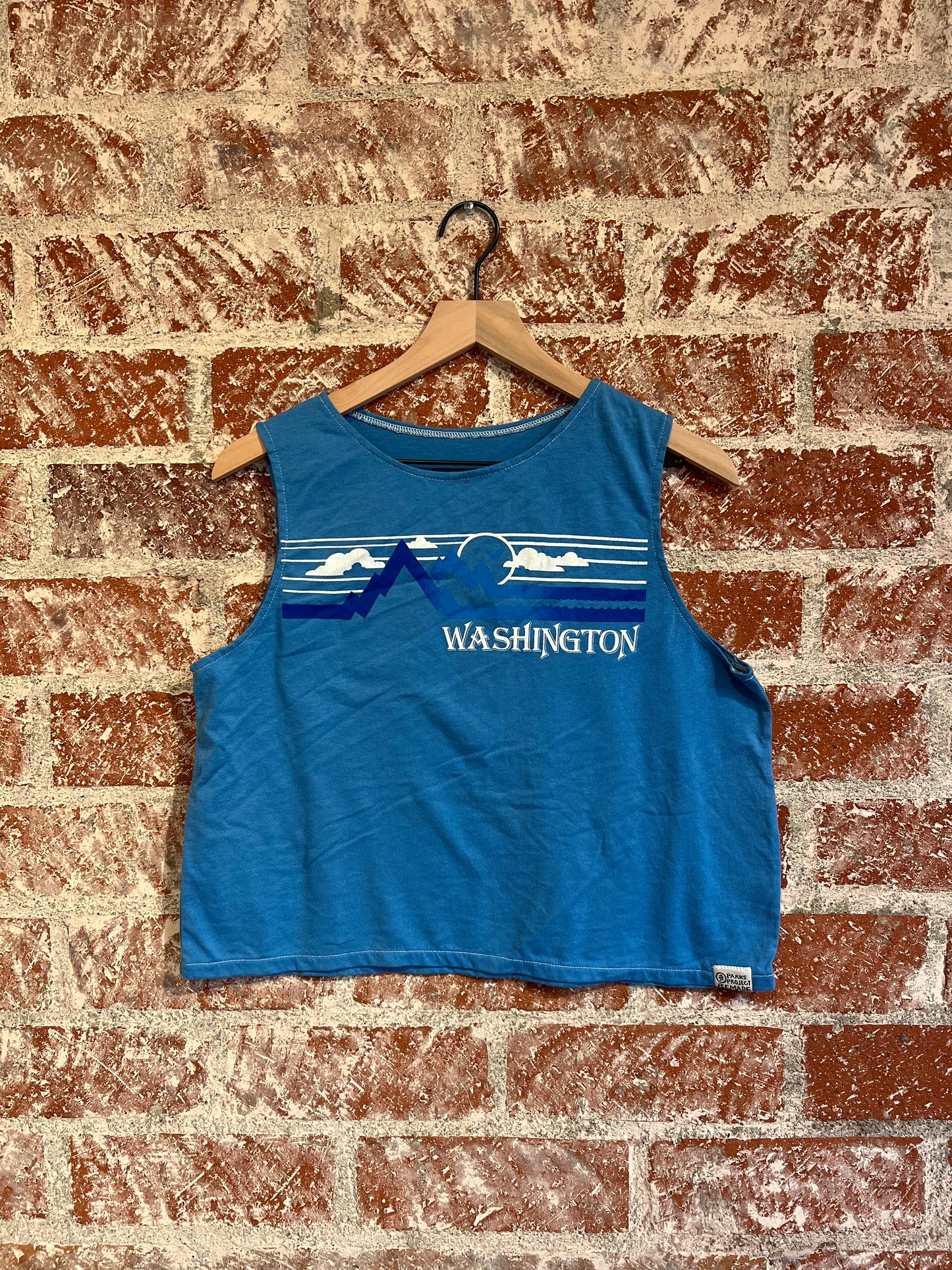 Remade: Recut Tank: Washington Skyline