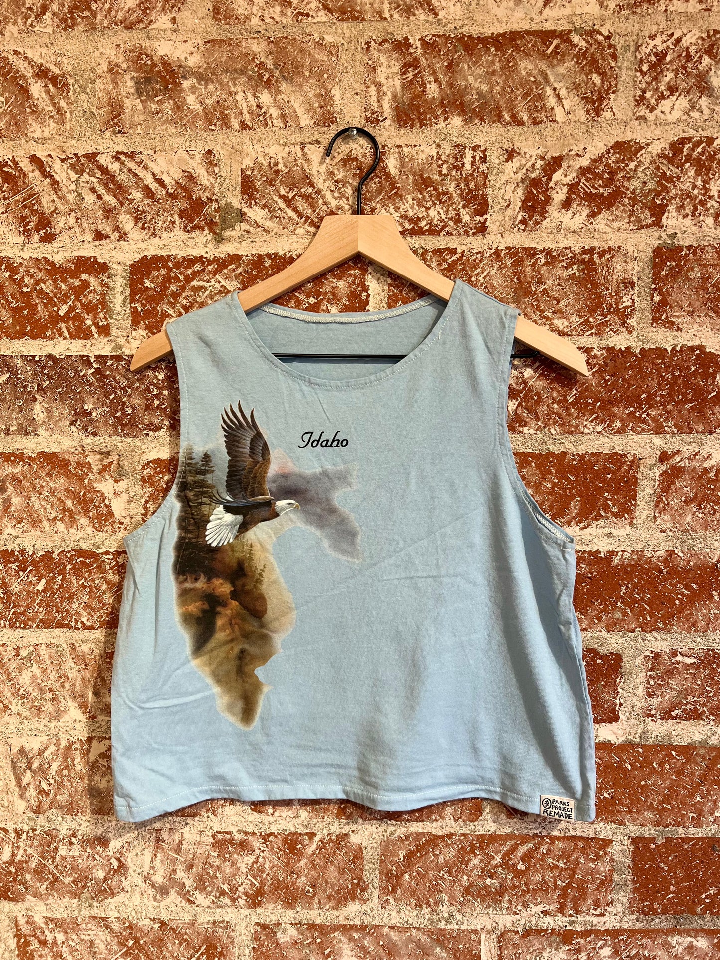 Remade: Recut Tank: Idaho Sky