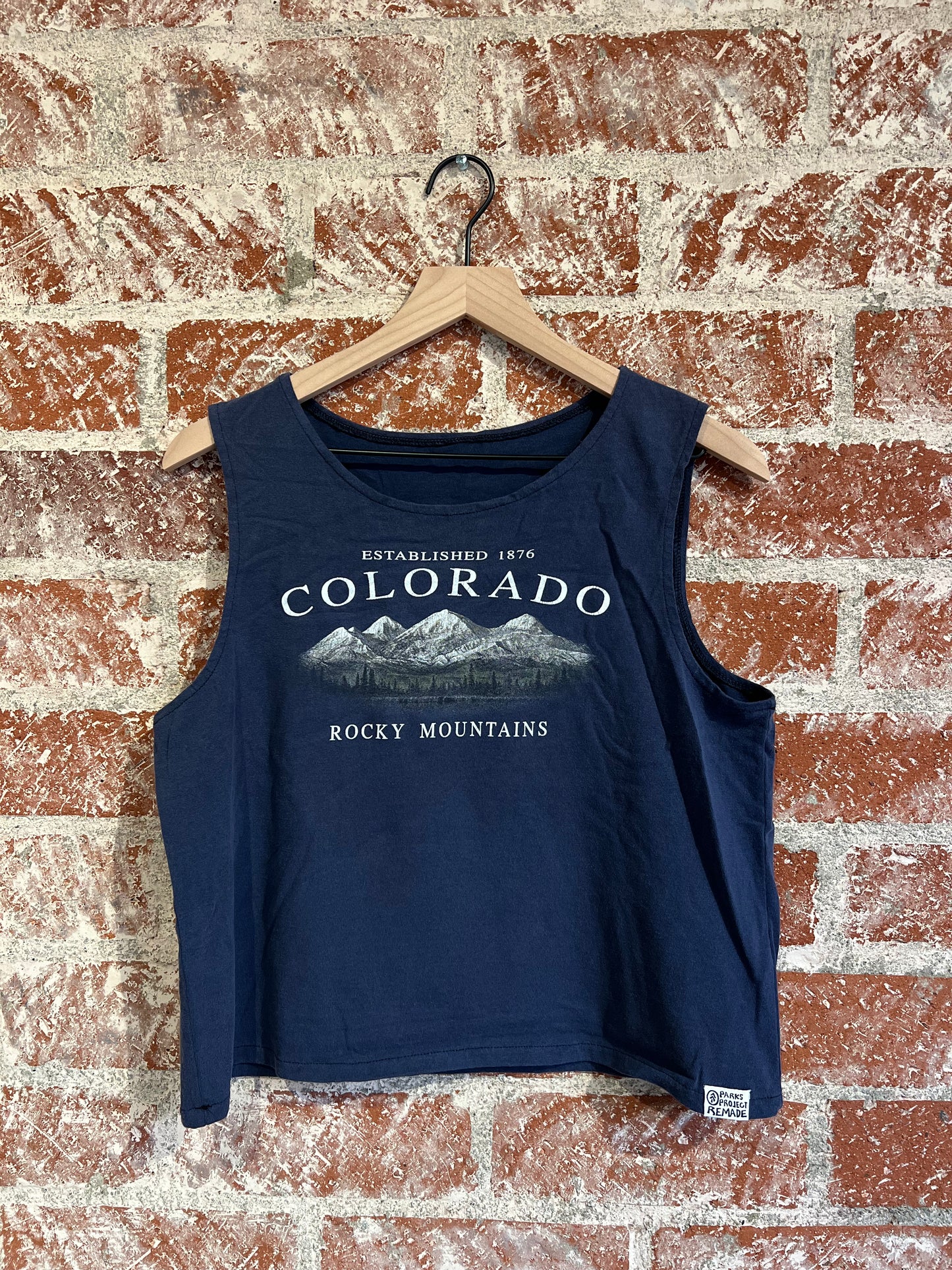 Remade: Recut Tank: Colorado Rockies