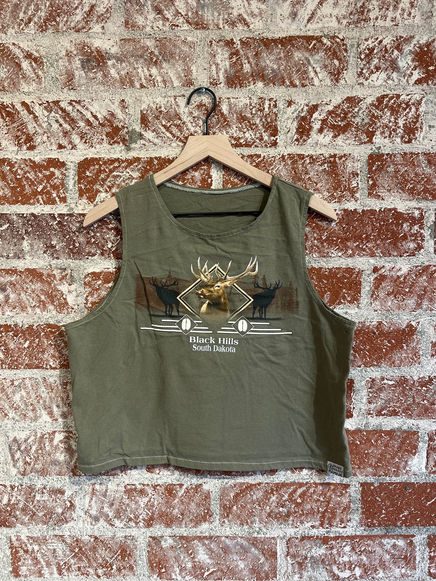 Remade: Recut Tank: Black Hills Elk