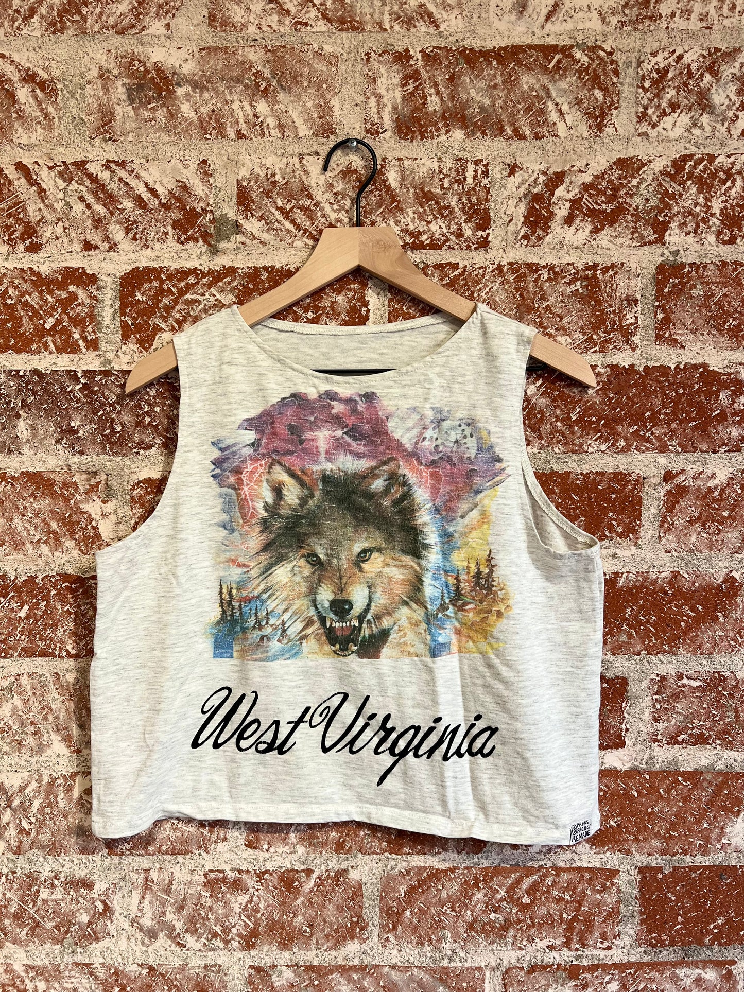 Remade: Recut Tank: West Virginia Wolf